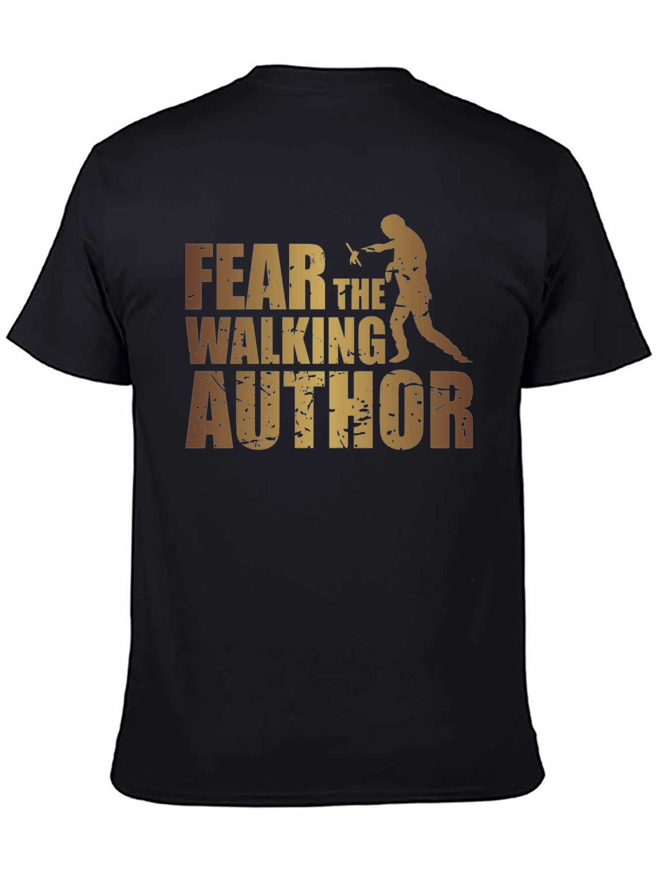 Fear the Walking Author Graphic Tee - Black