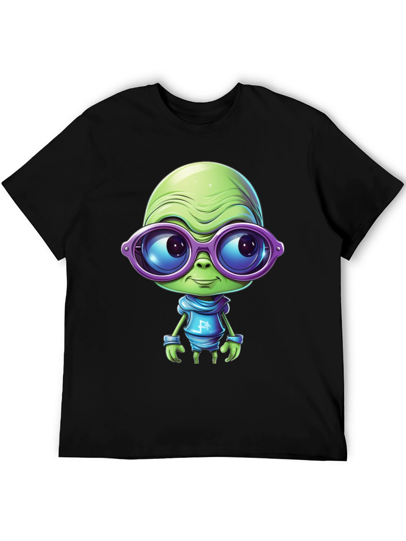 Cool Alien Graphic T-Shirt