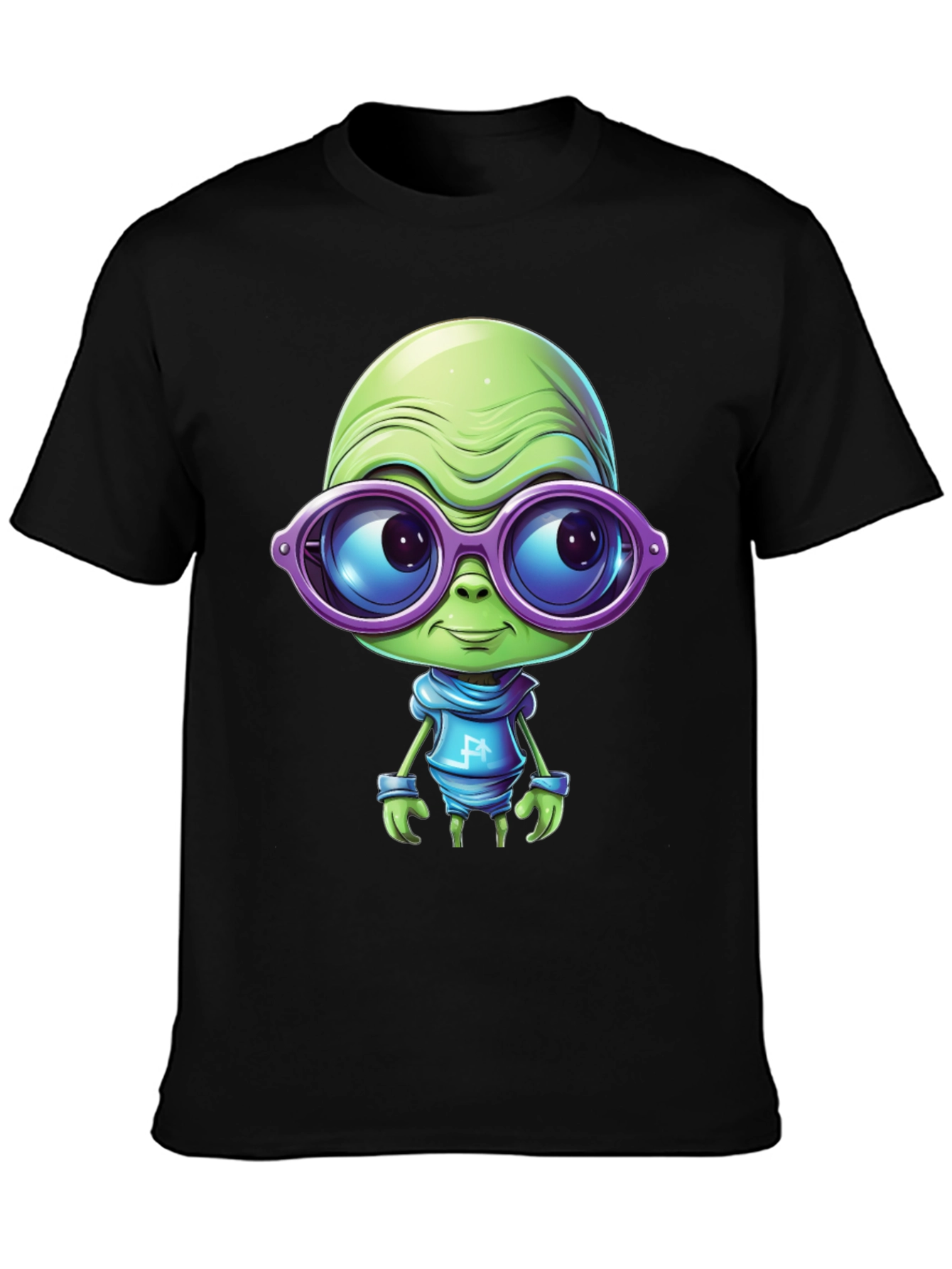 Cool Alien Graphic T-Shirt