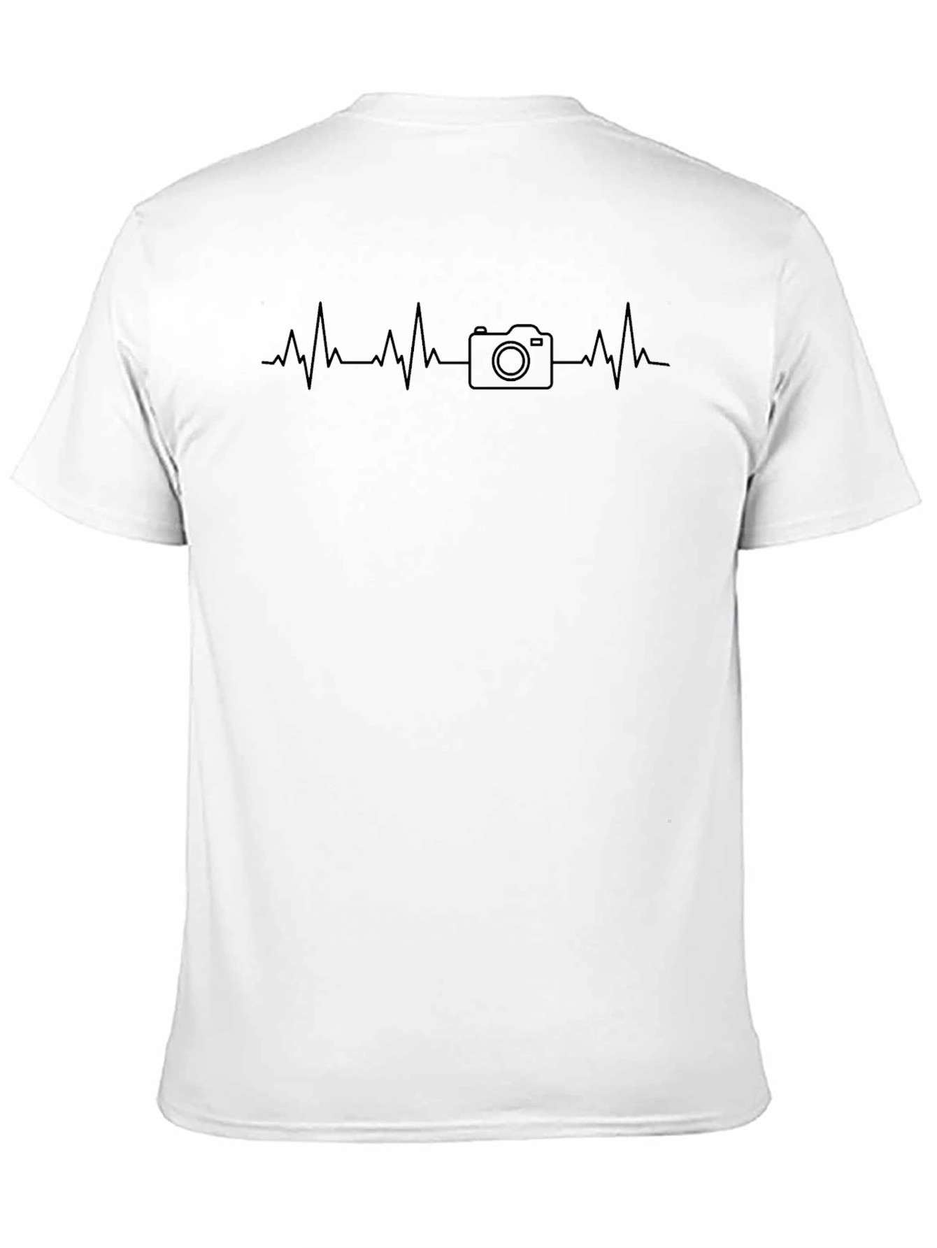 Camera Heartbeat T-Shirt - Photographers Tee
