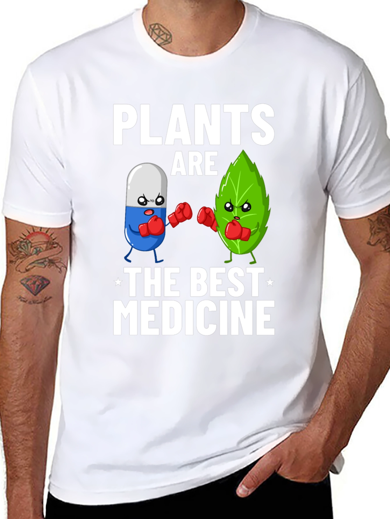 Plants Are The Best Medicine T-Shirt
