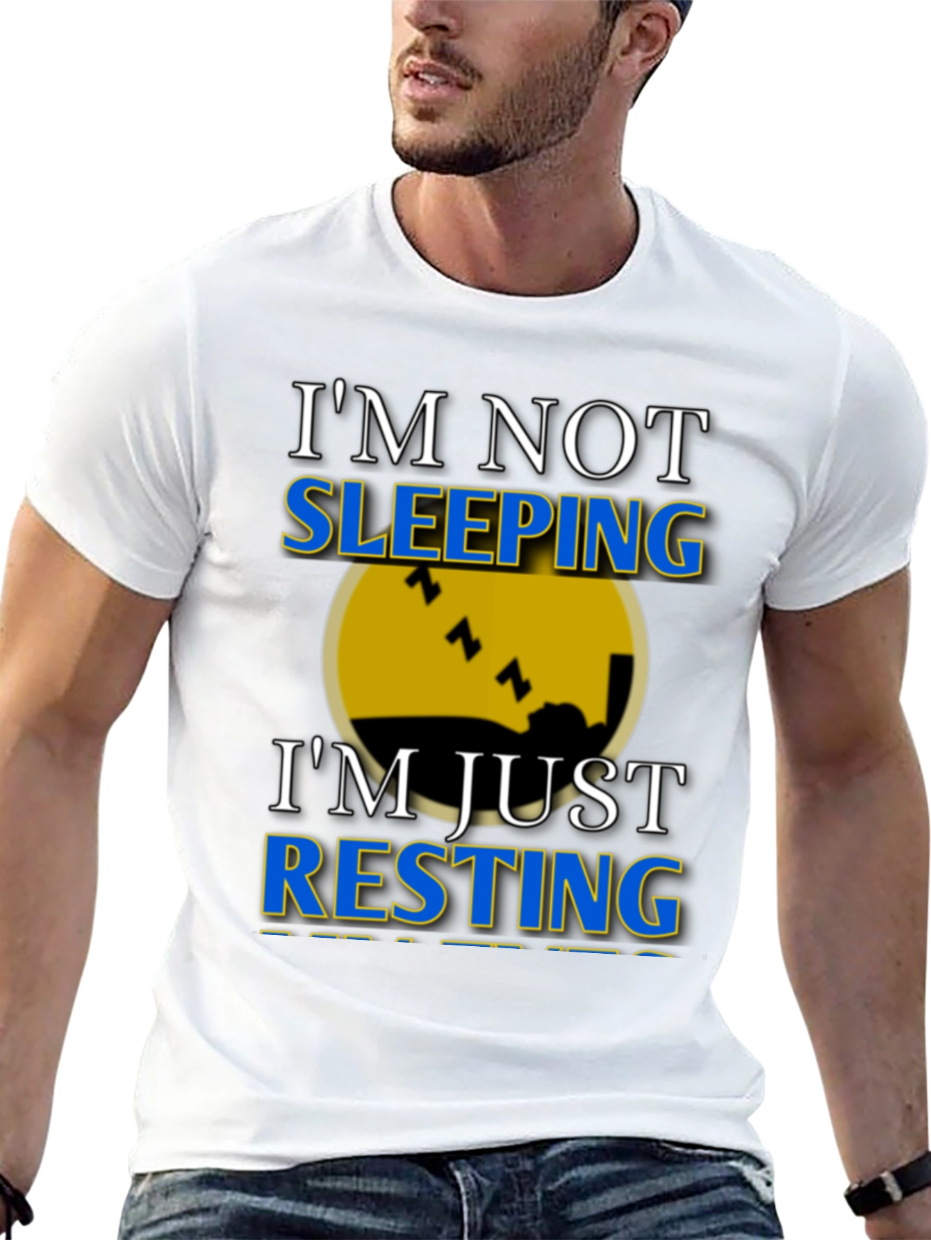 Im Not Sleeping Im Resting Graphic T-Shirt