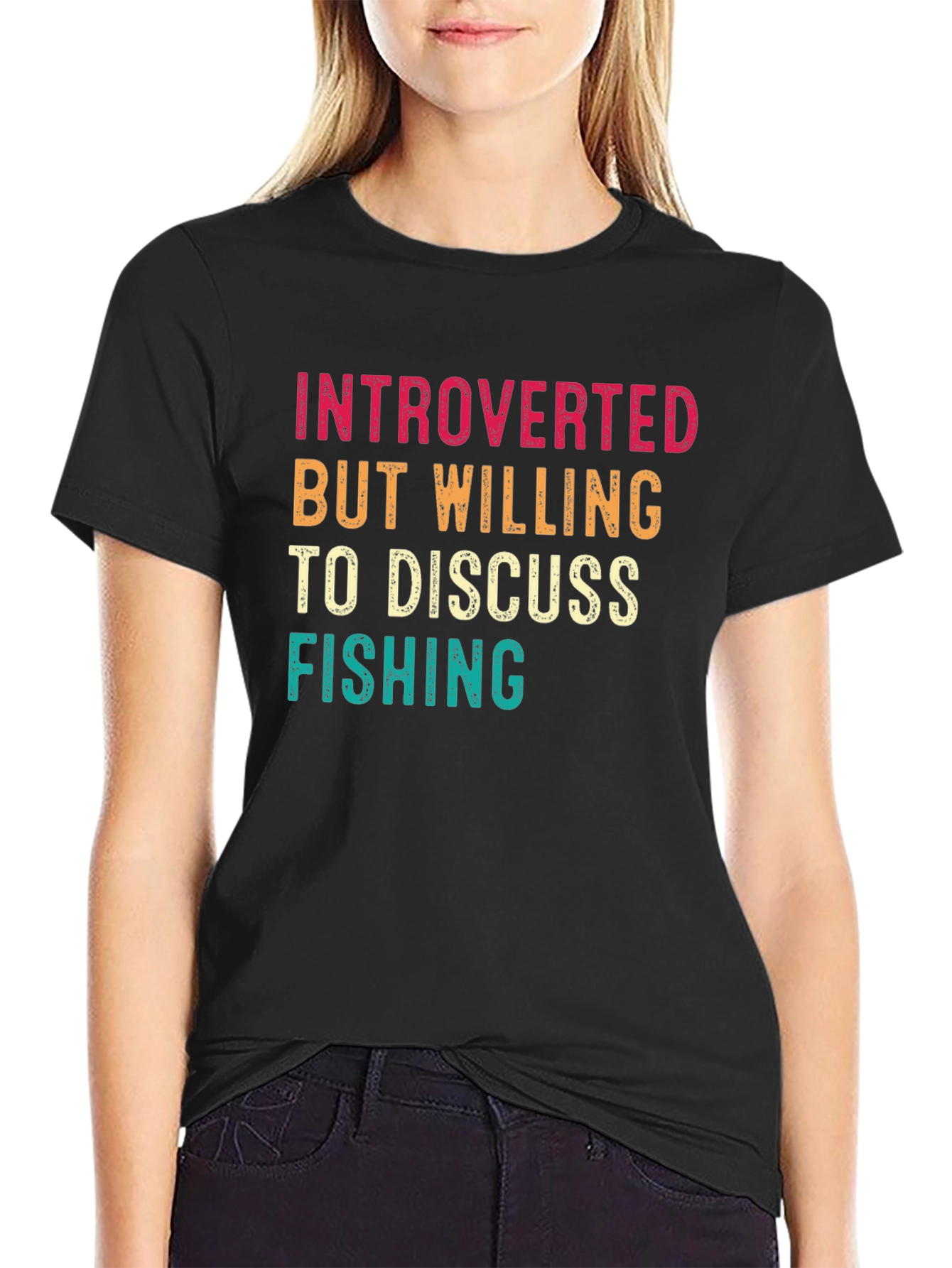 Introverted Fishing T-Shirt