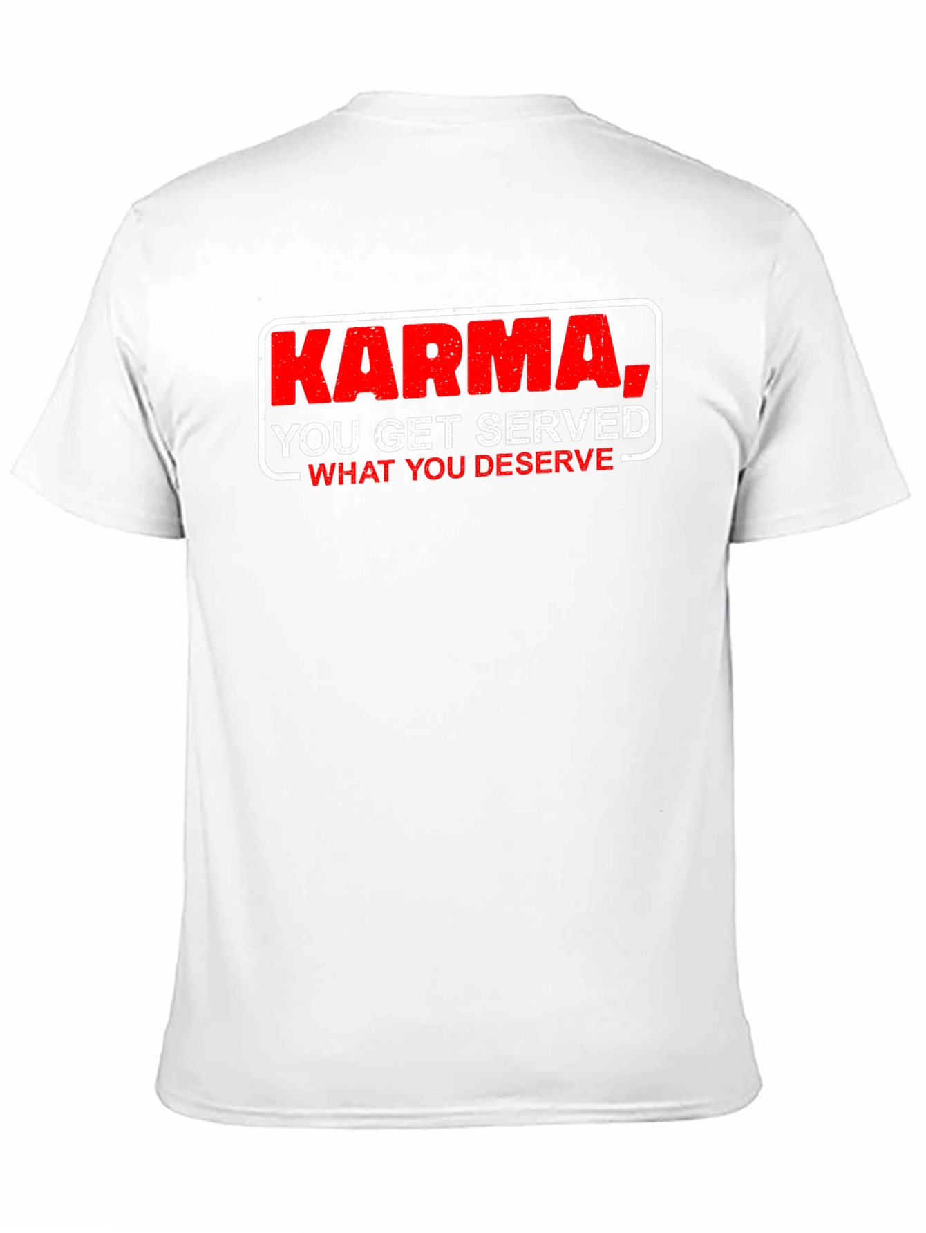 Karma Served Black T-Shirt