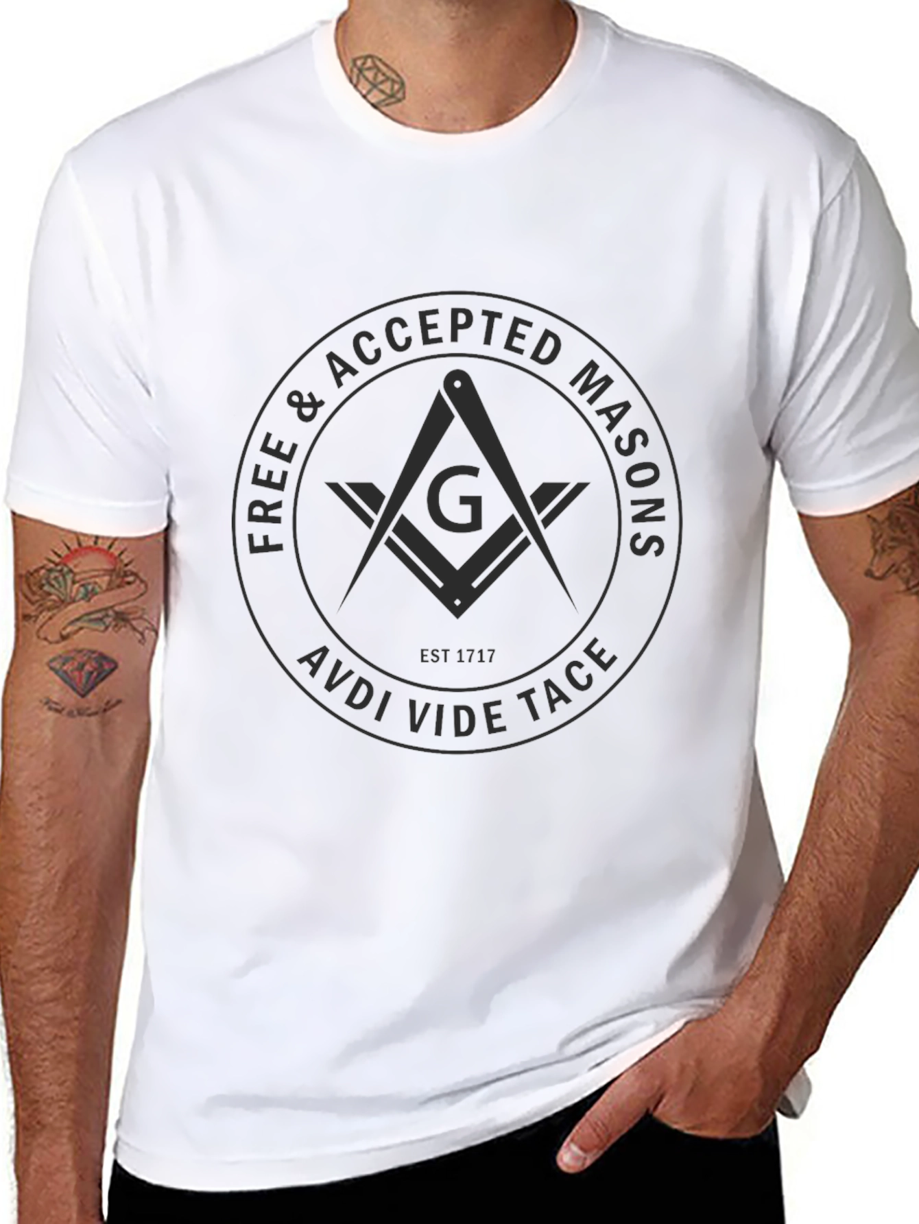 Freemason T-Shirt - Masonic Symbol Tee