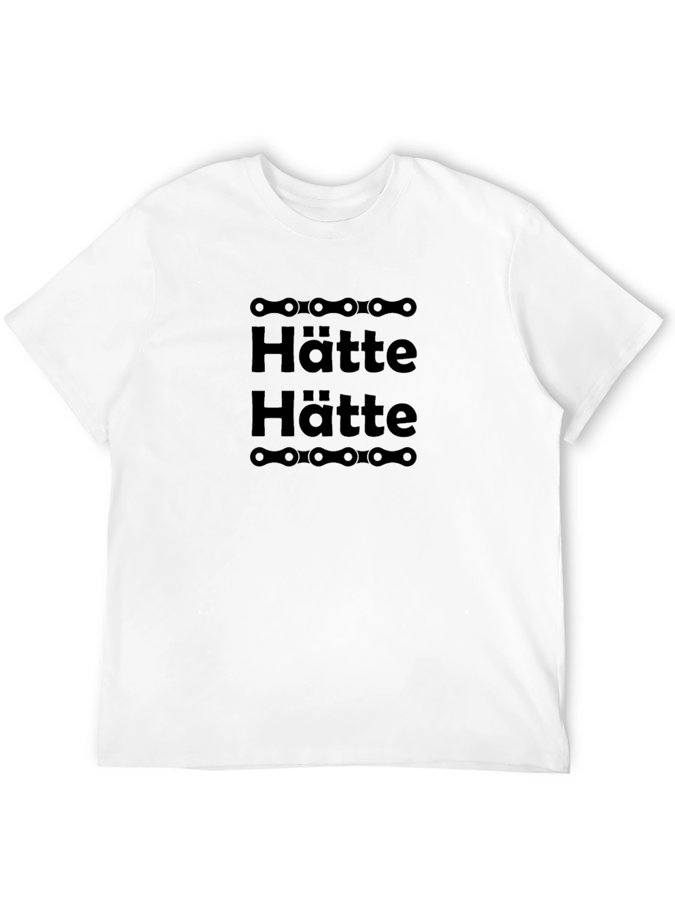 Hätte Hätte Bike Chain T-Shirt - Black