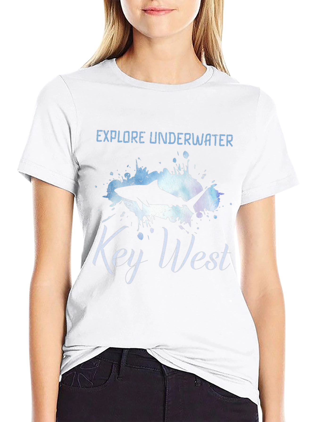 Key West Shark T-Shirt - Explore Underwater