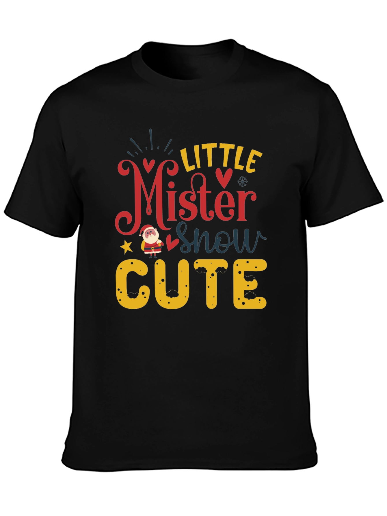 Little Mister Snow Cute Holiday T-Shirt