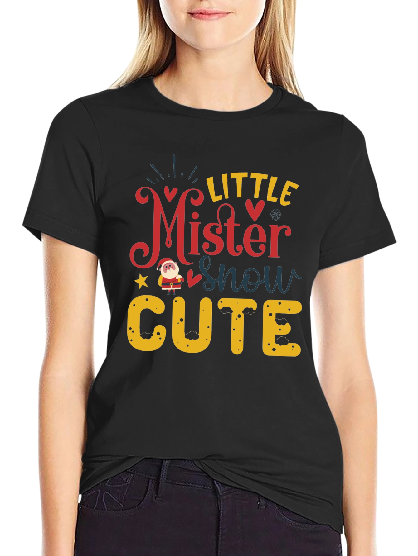 Little Mister Snow Cute Holiday T-Shirt
