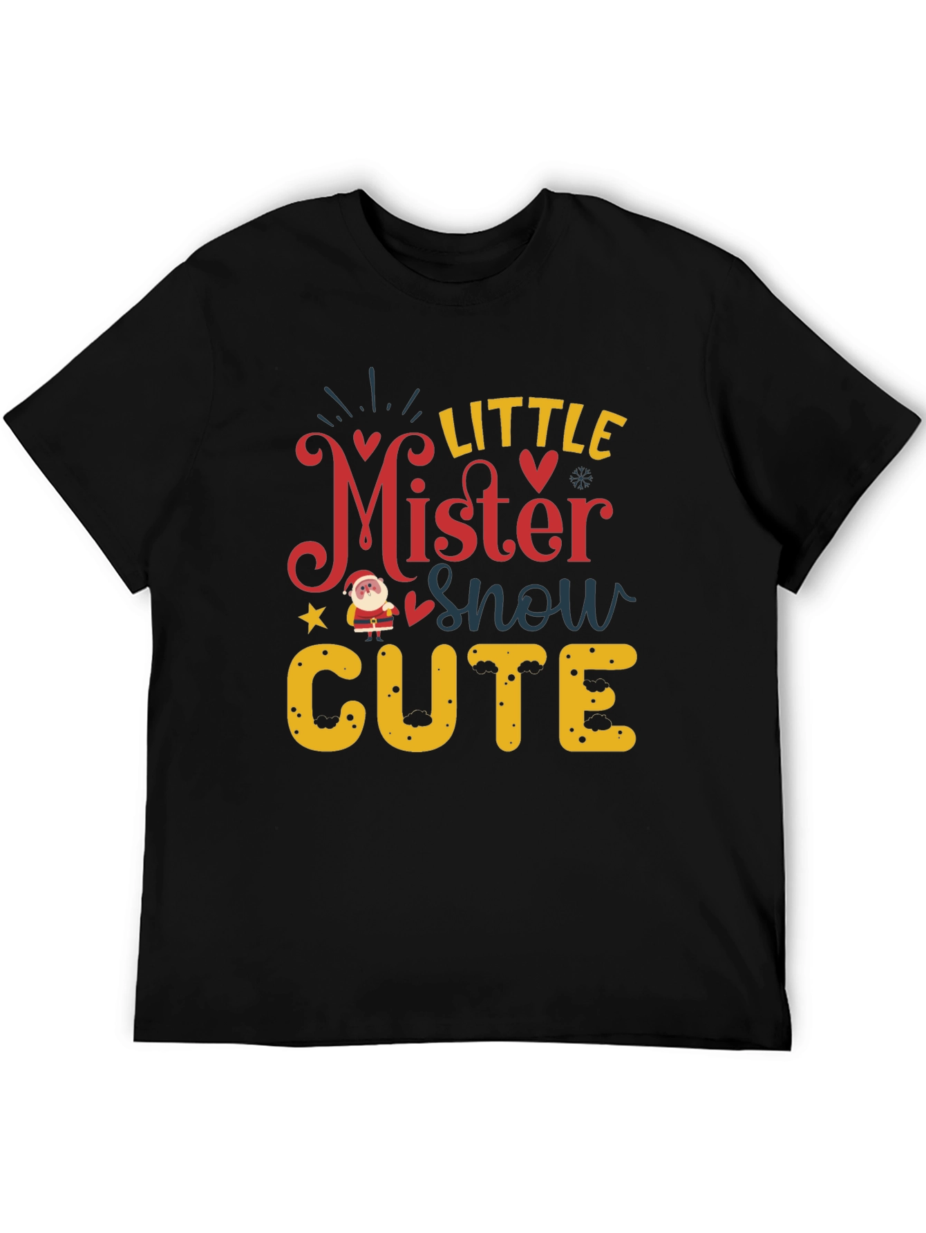 Little Mister Snow Cute Holiday T-Shirt