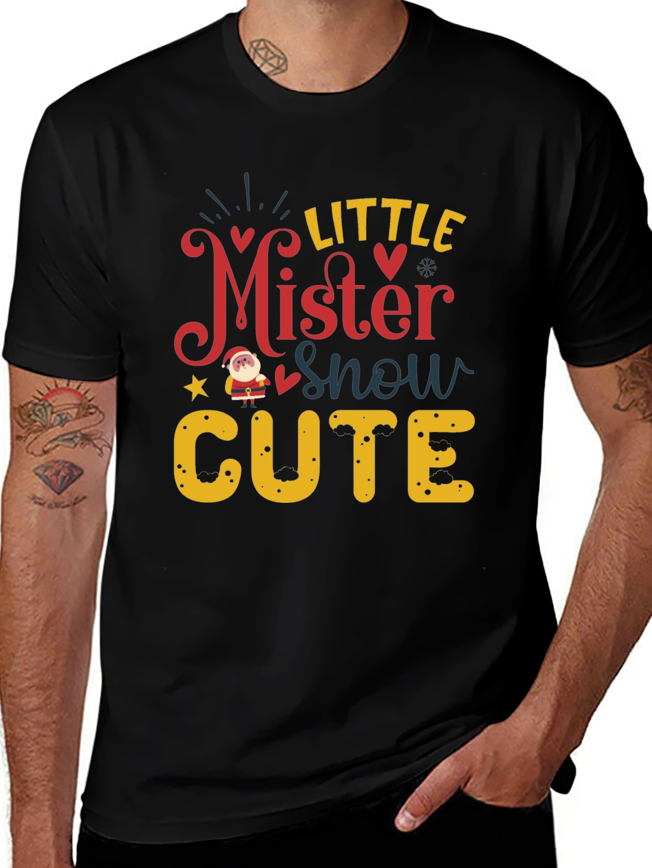 Little Mister Snow Cute Holiday T-Shirt