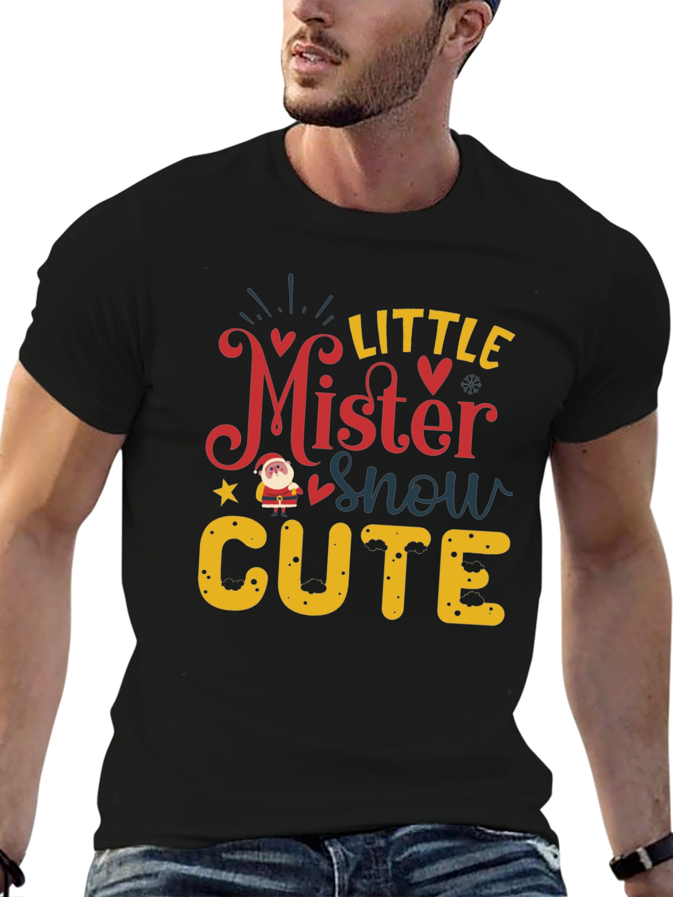 Little Mister Snow Cute Holiday T-Shirt