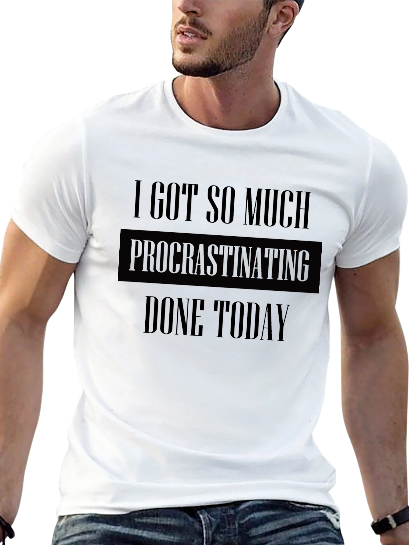 Procrastinating Humor Graphic Tee