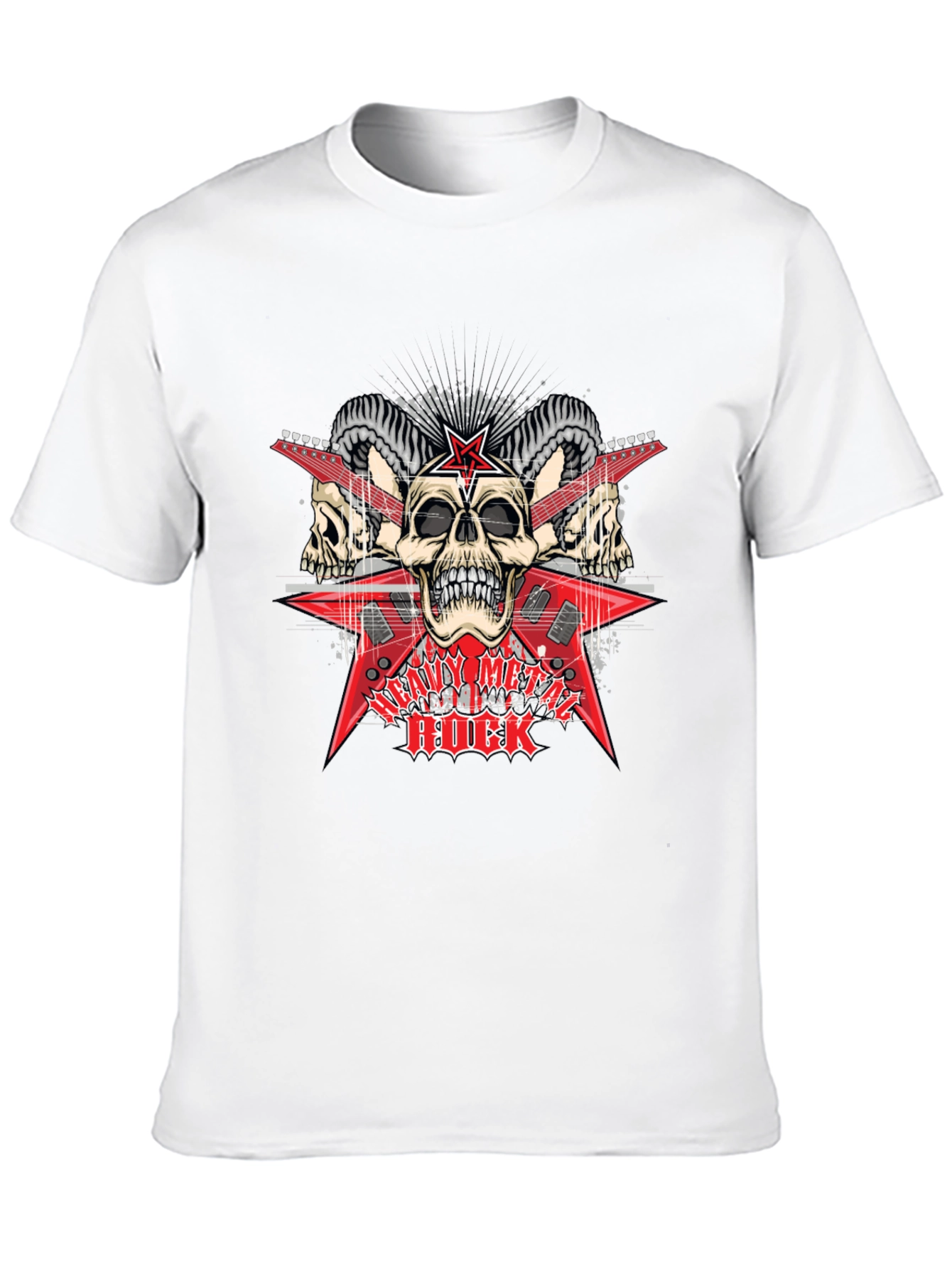 Metal Rock Graphic T-Shirt
