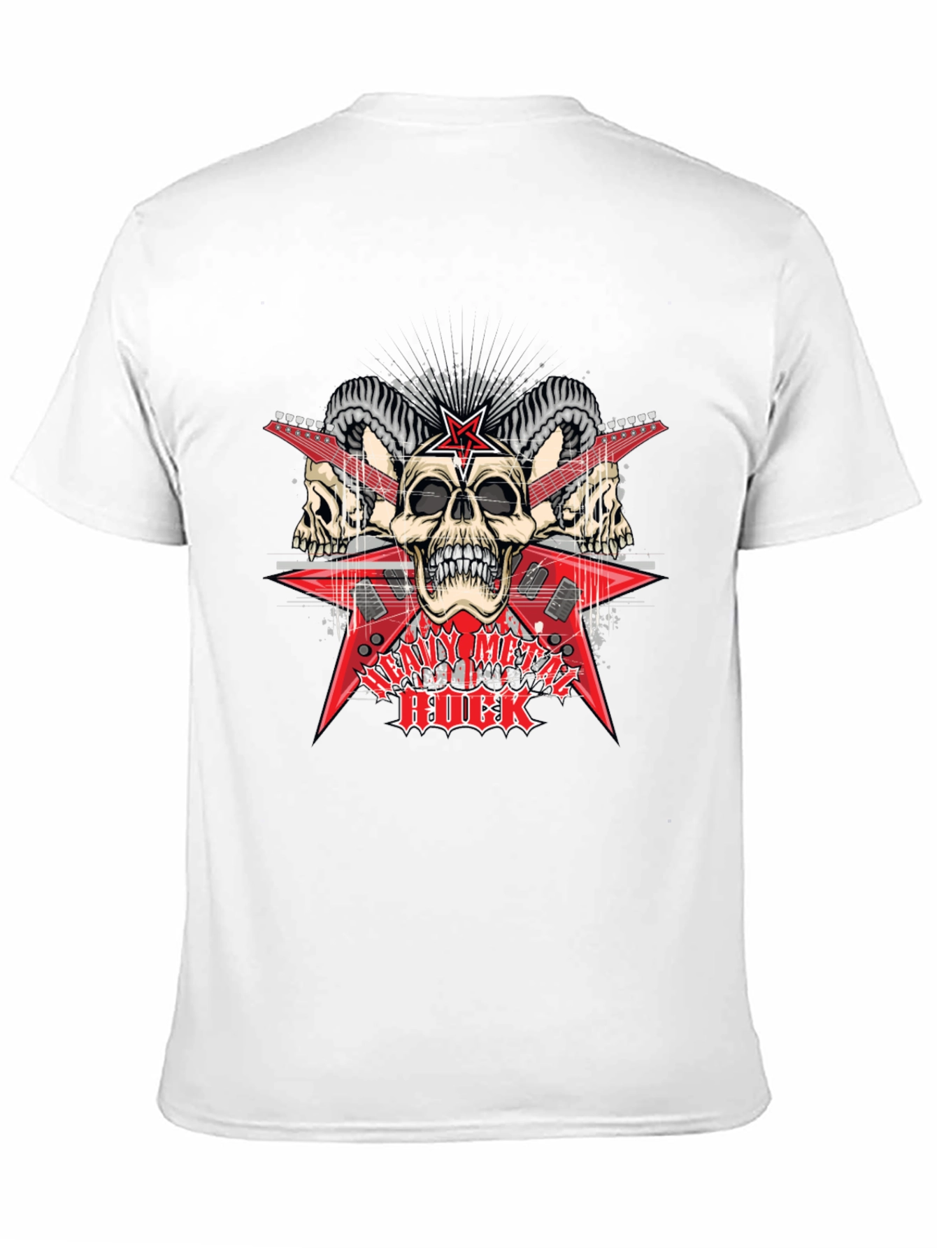 Metal Rock Graphic T-Shirt