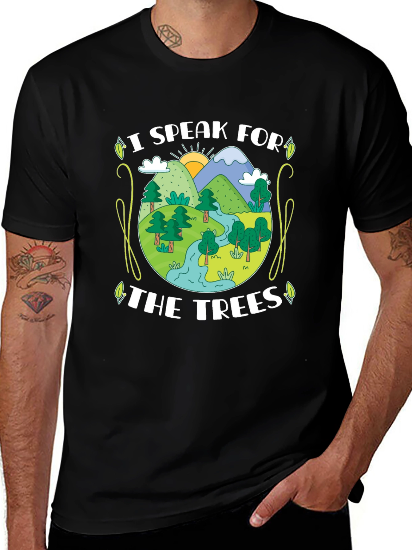 I Speak for the Trees Graphic T-Shirt