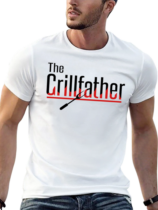 The Grillfather T-Shirt - BBQ Master Tee