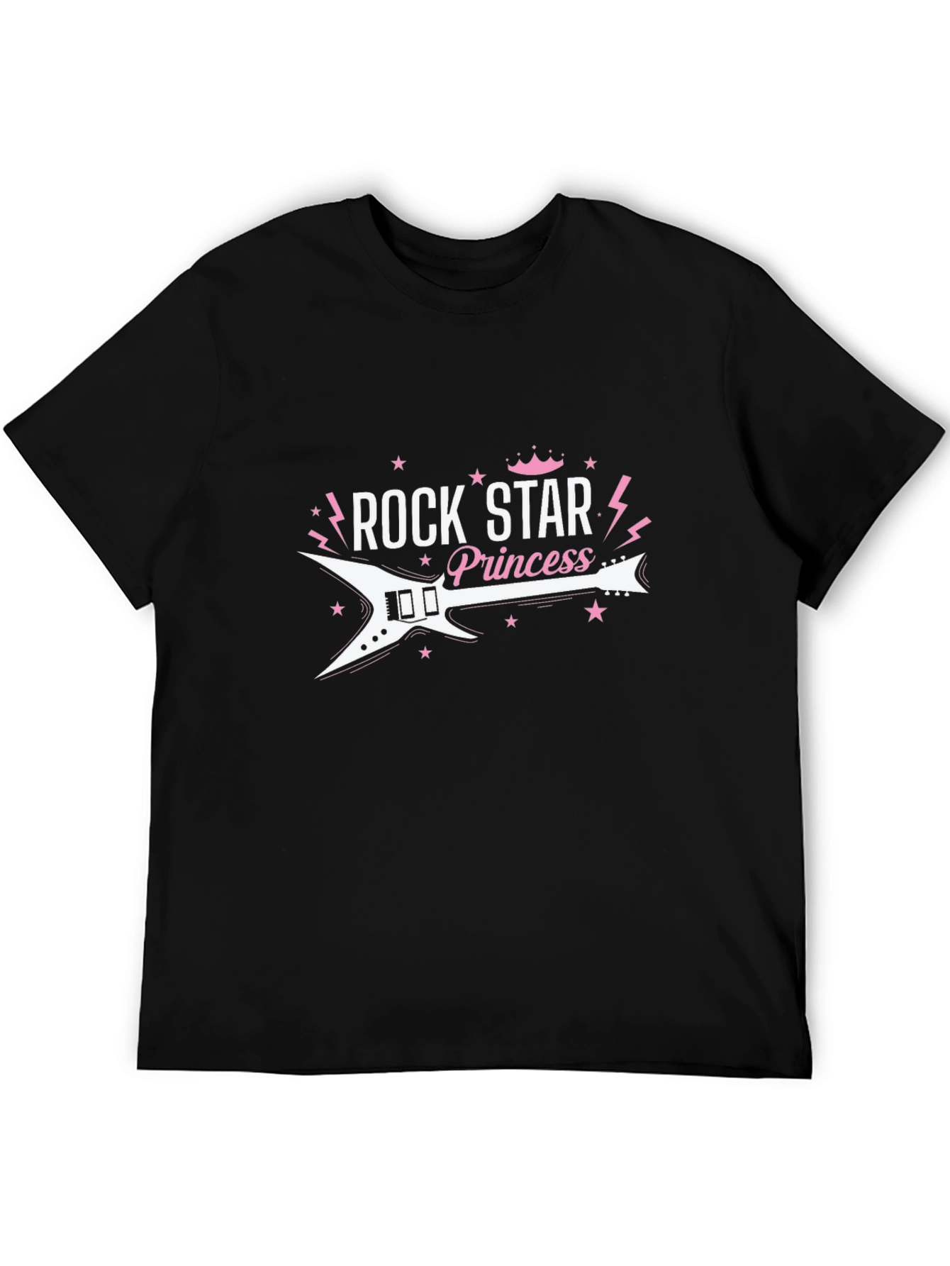 Rock Star Princess Black T-Shirt