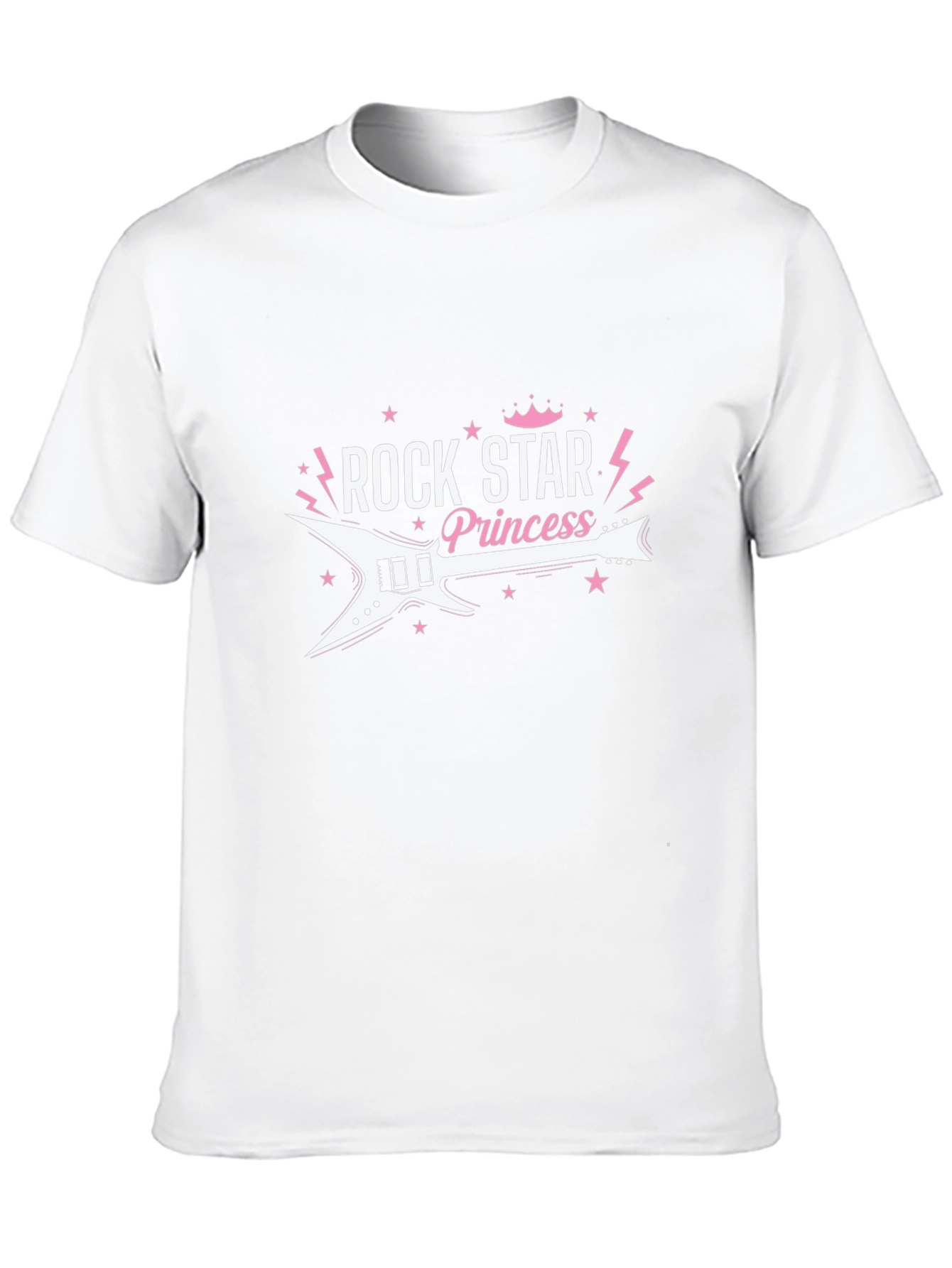 Rock Star Princess Black T-Shirt