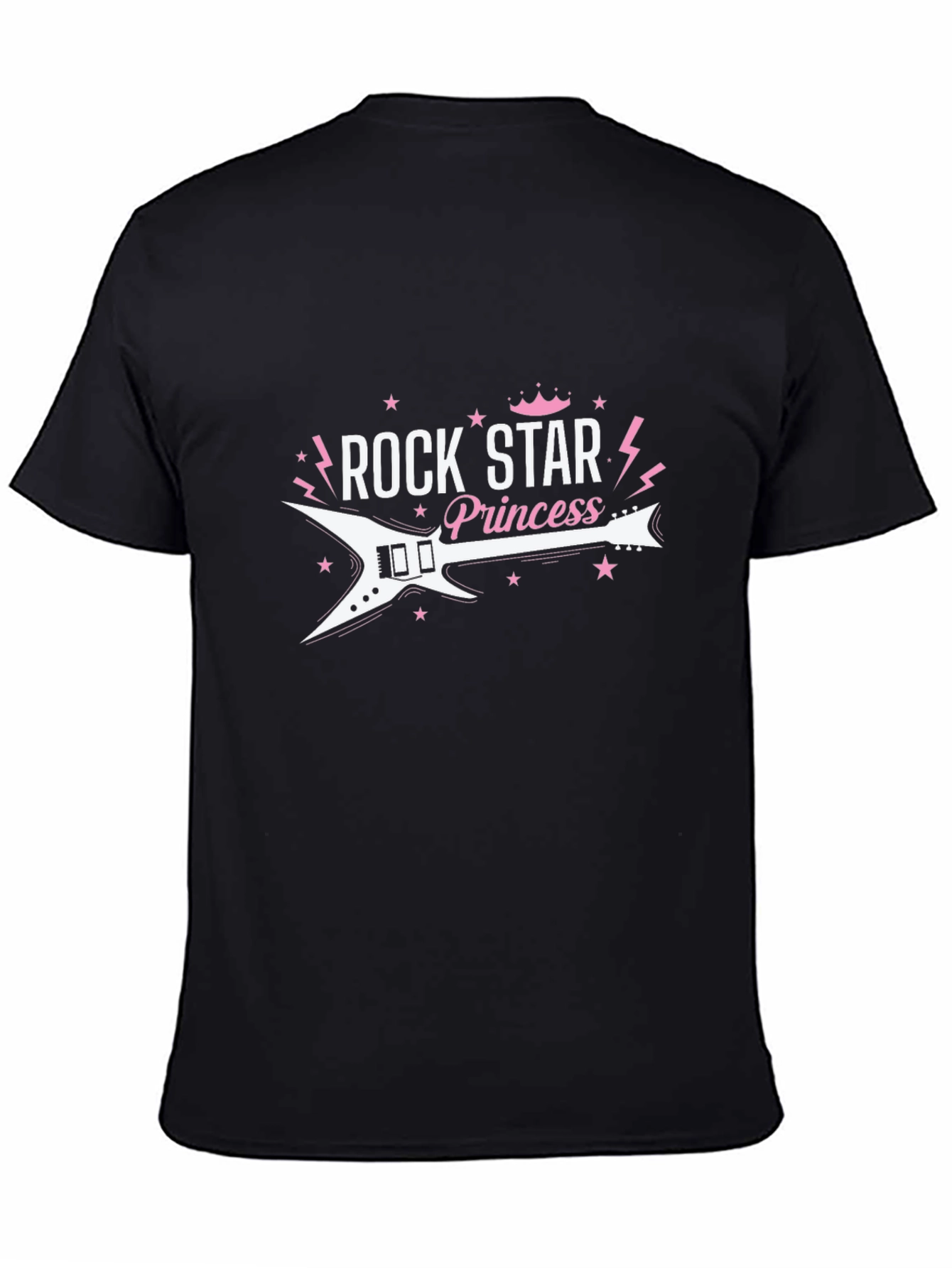 Rock Star Princess Black T-Shirt