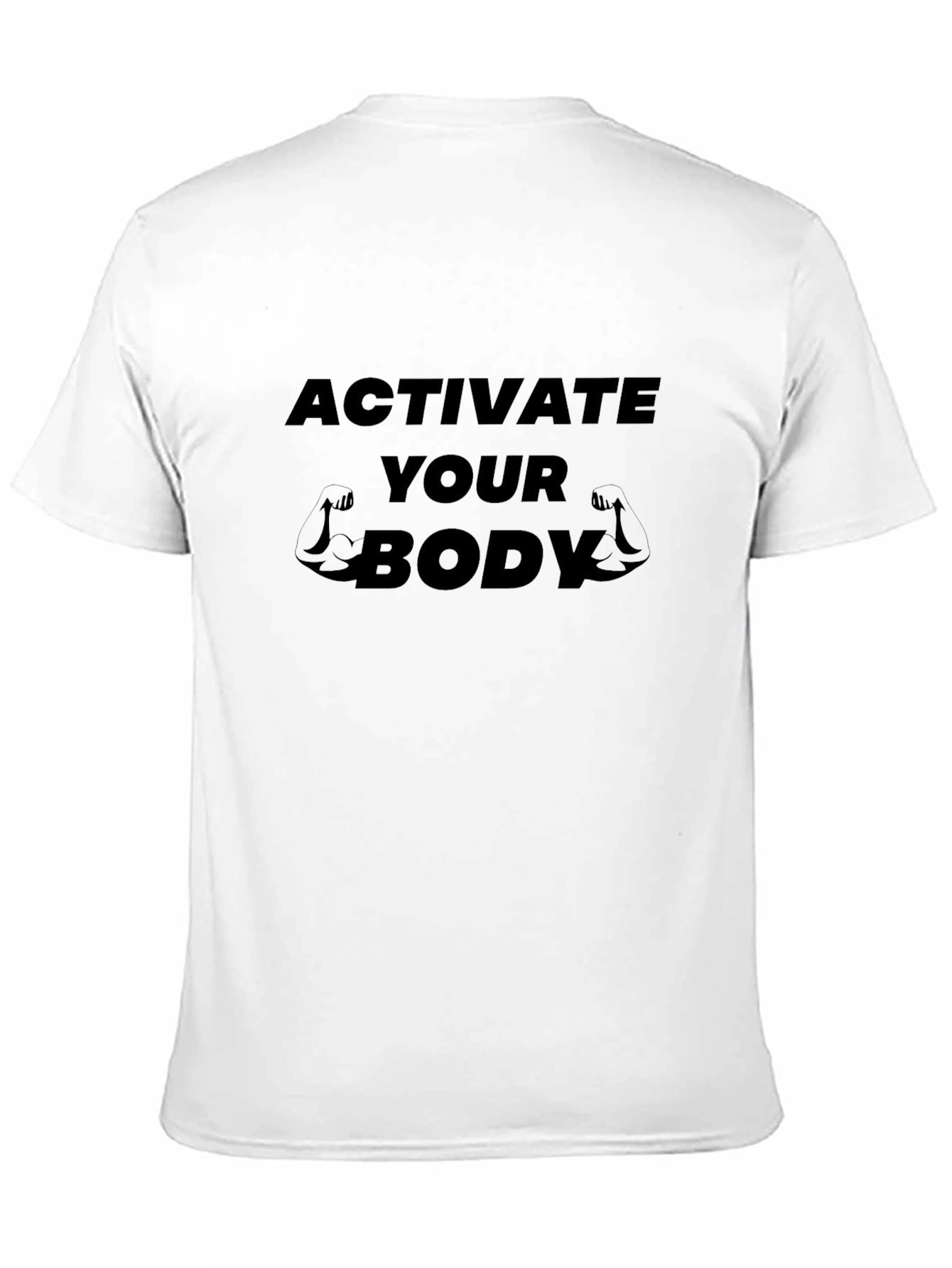 Activate Your Body Black T-Shirt