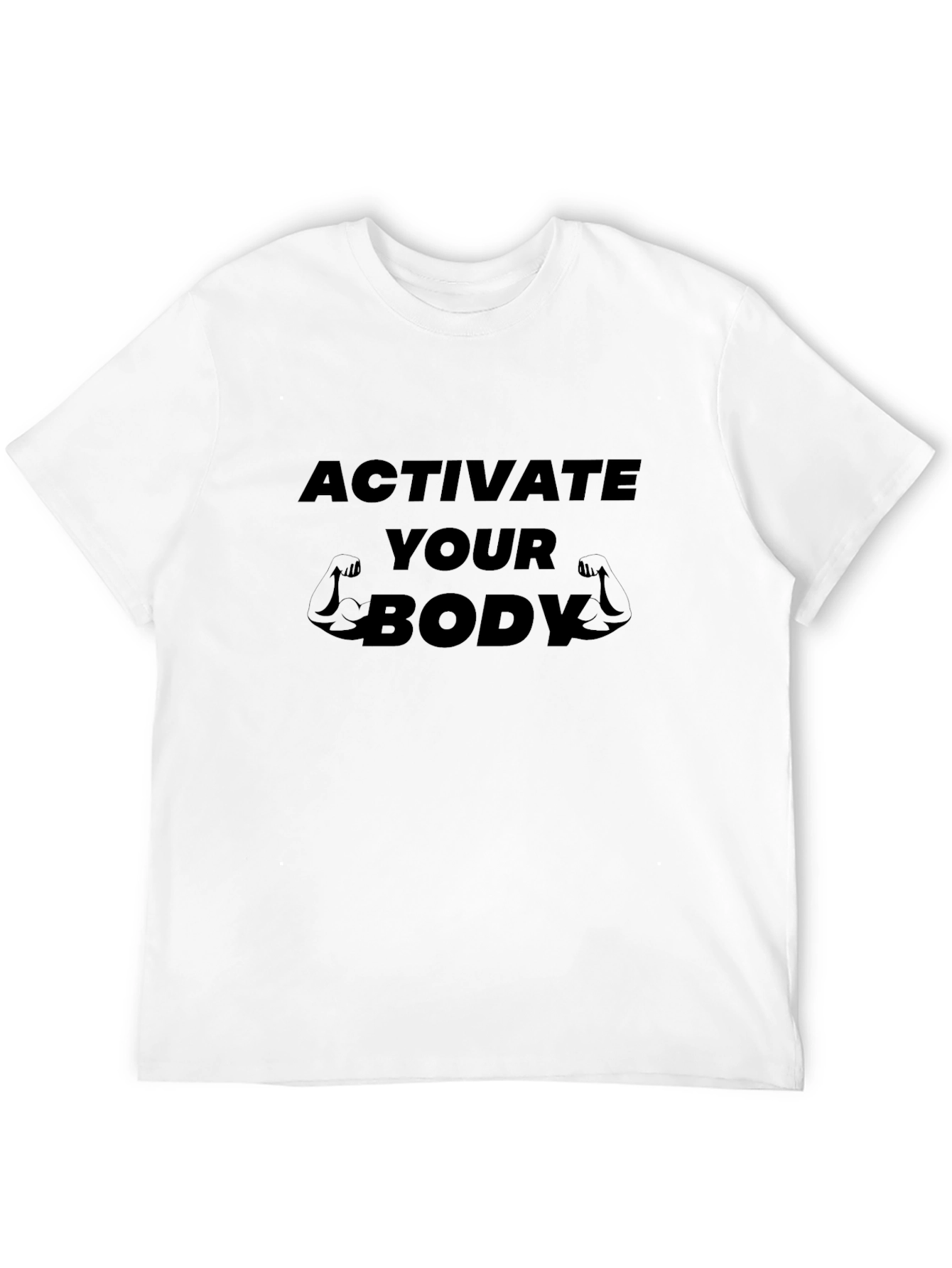 Activate Your Body Black T-Shirt