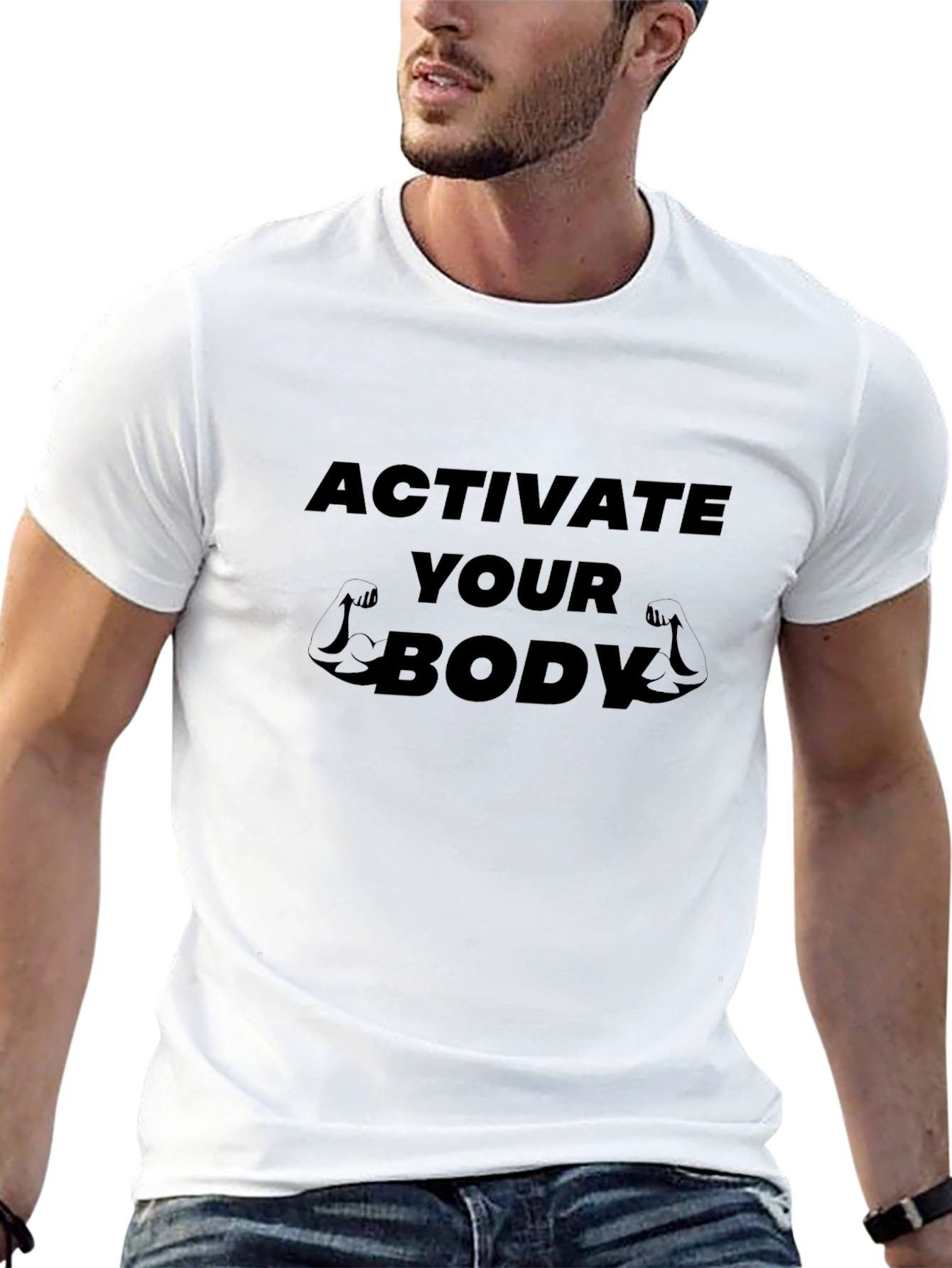 Activate Your Body Black T-Shirt