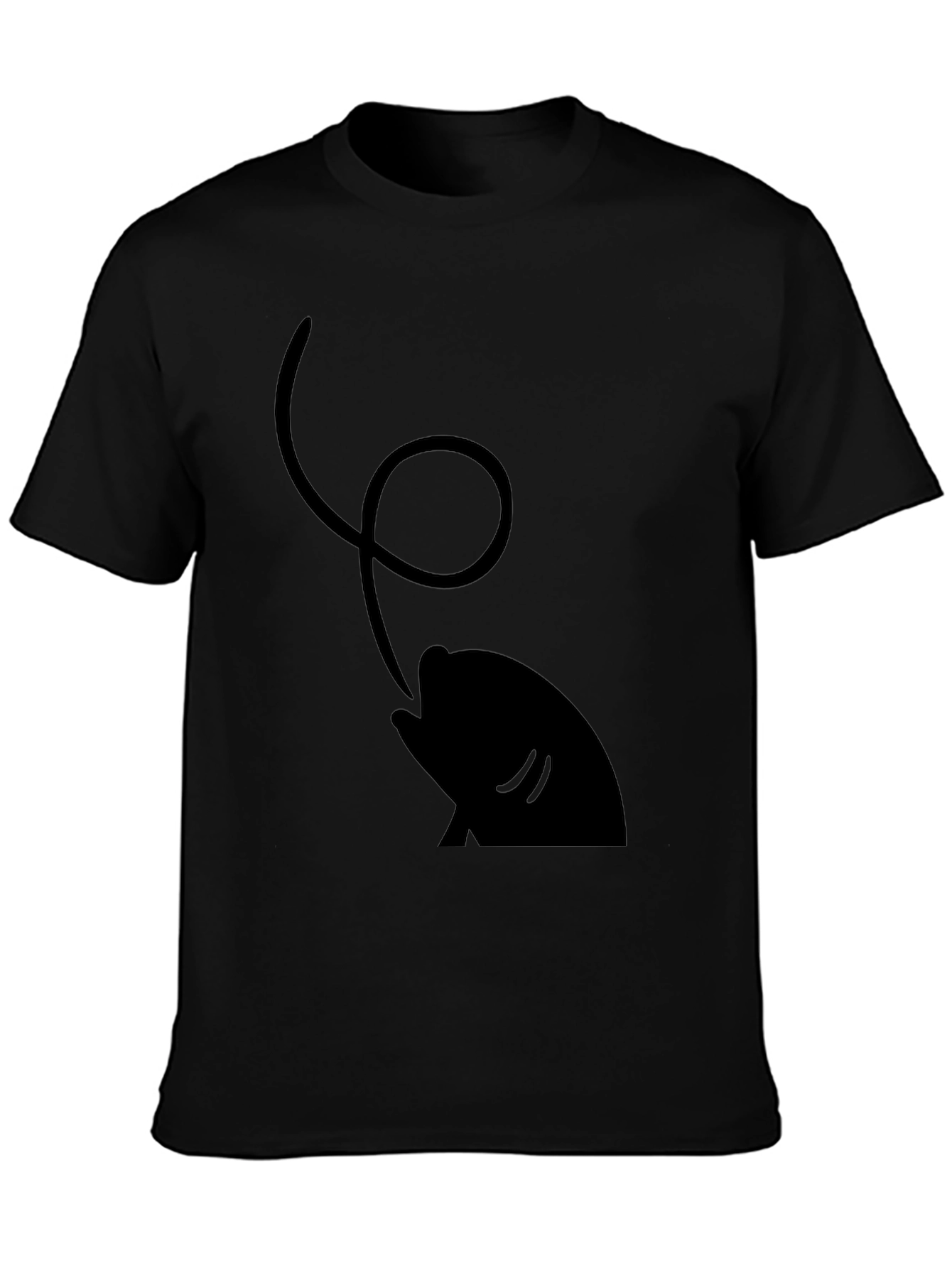 Fishing Lure T-Shirt - Black Cotton Tee