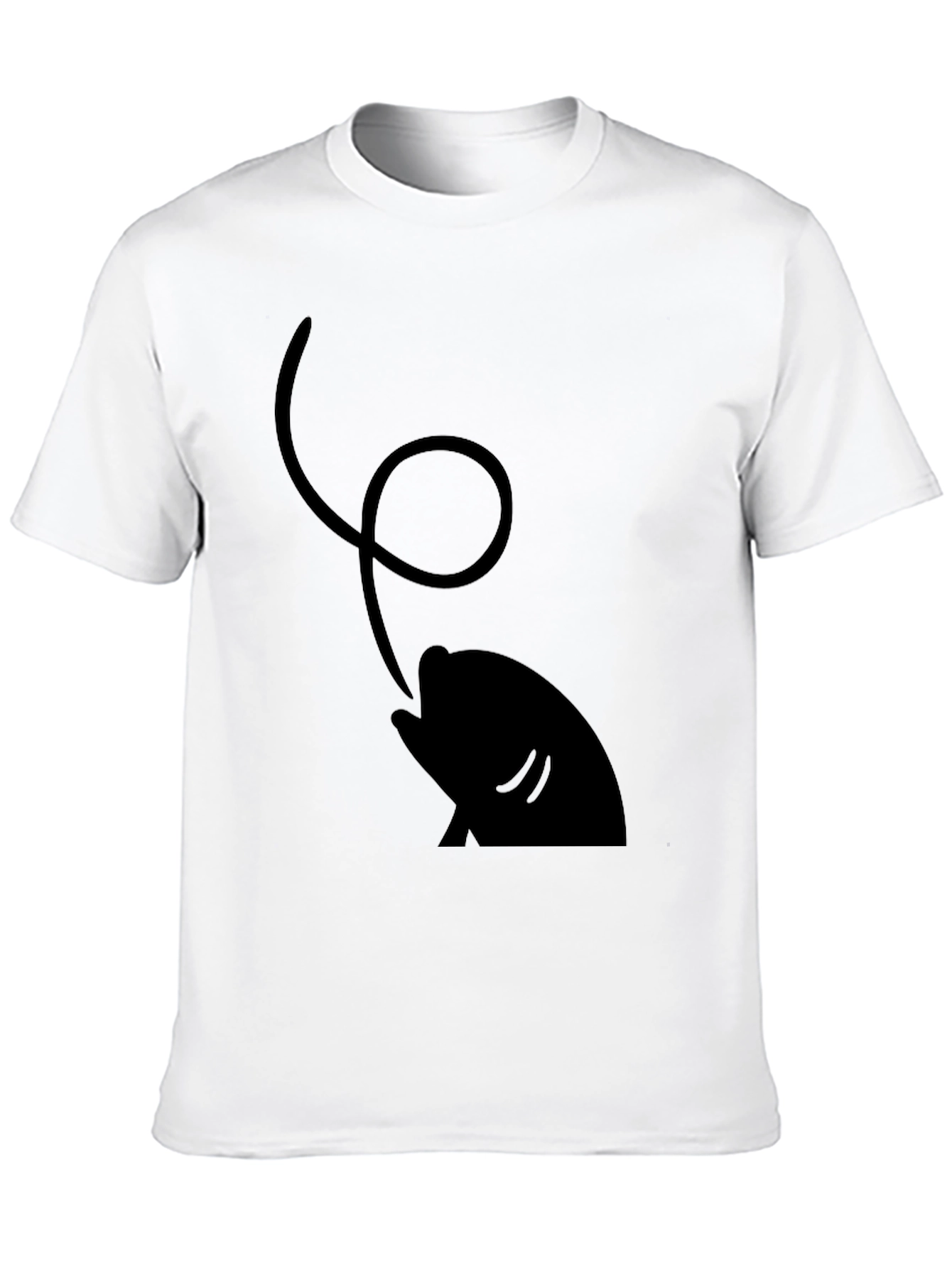 Fishing Lure T-Shirt - Black Cotton Tee