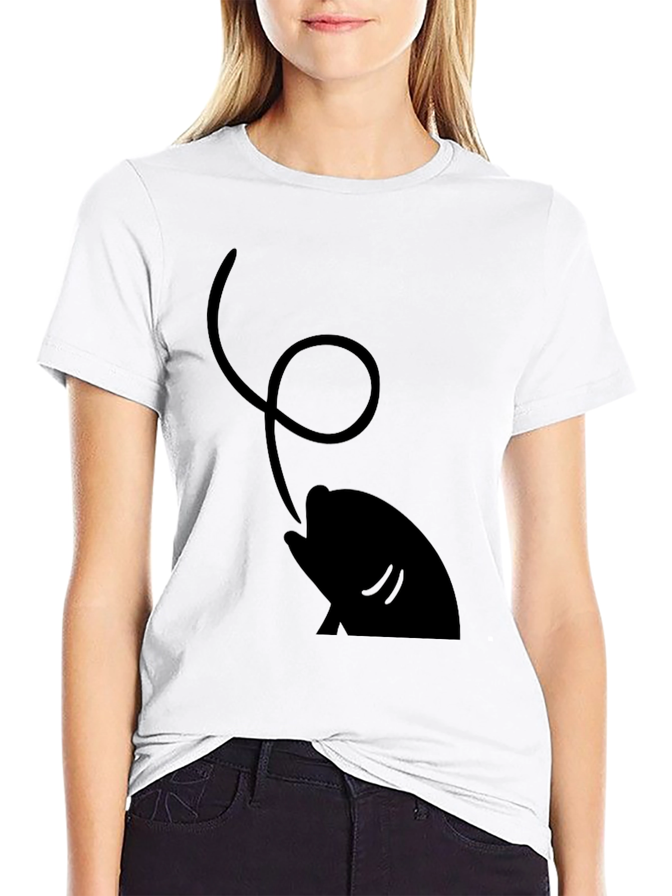 Fishing Lure T-Shirt - Black Cotton Tee