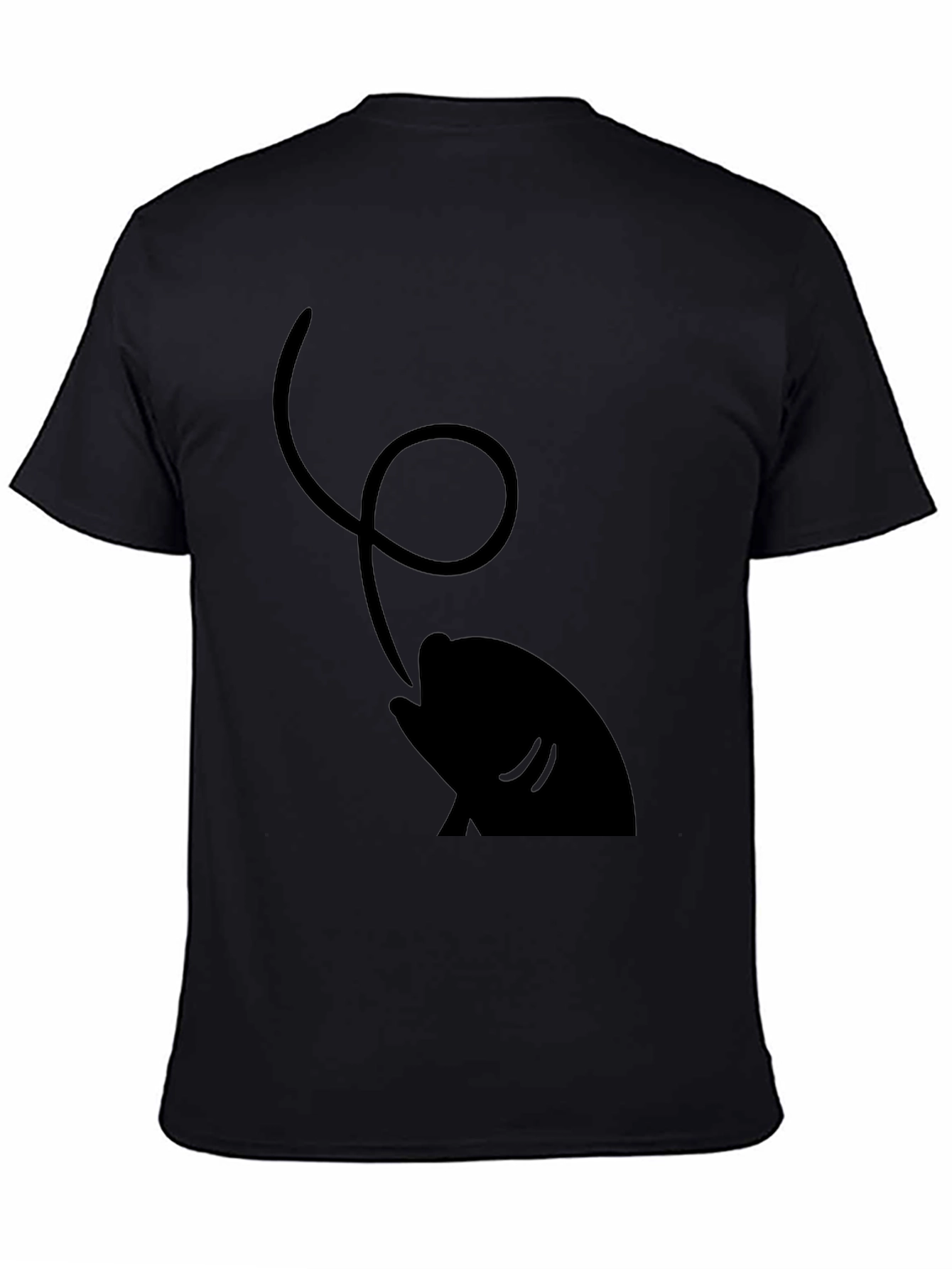 Fishing Lure T-Shirt - Black Cotton Tee