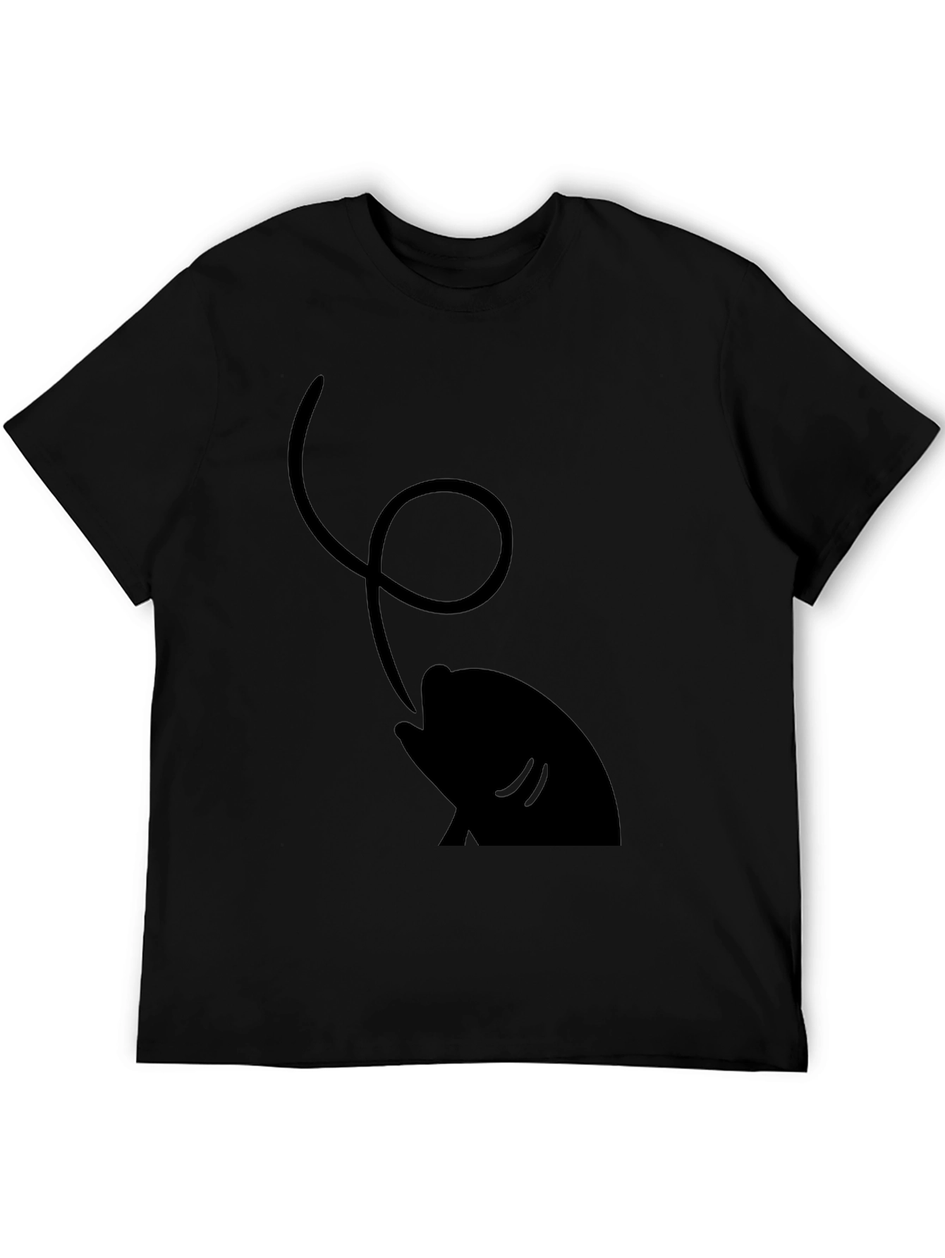 Fishing Lure T-Shirt - Black Cotton Tee
