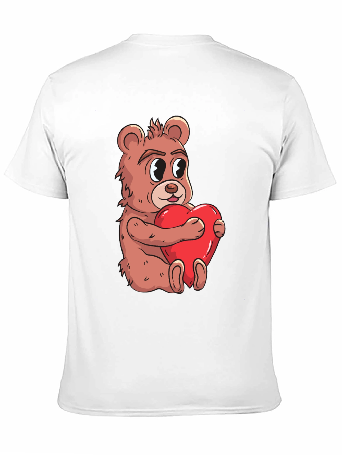 Bear Hug Heart T-Shirt - Valentines Day