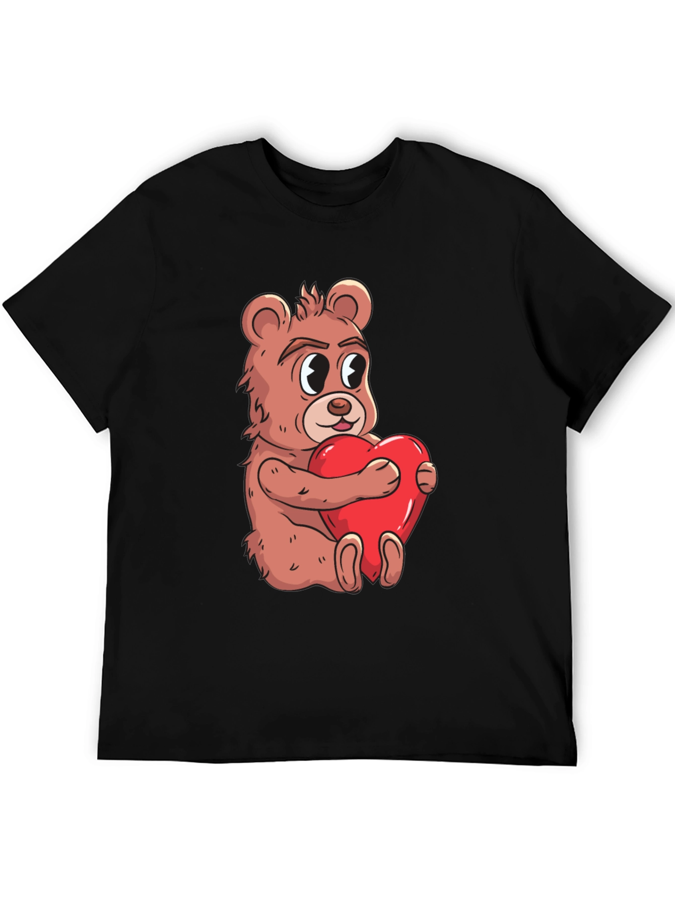 Bear Hug Heart T-Shirt - Valentines Day