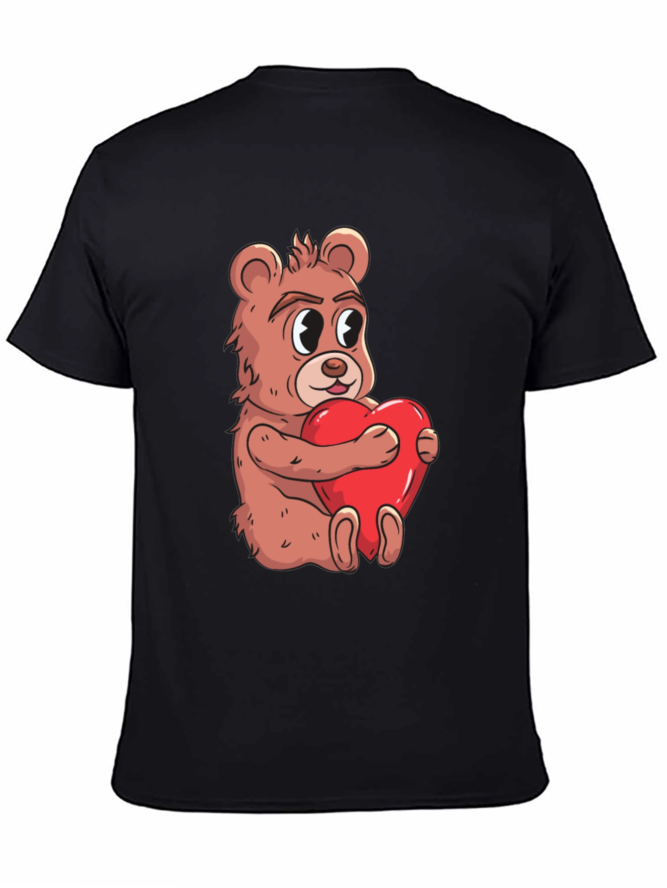 Bear Hug Heart T-Shirt - Valentines Day