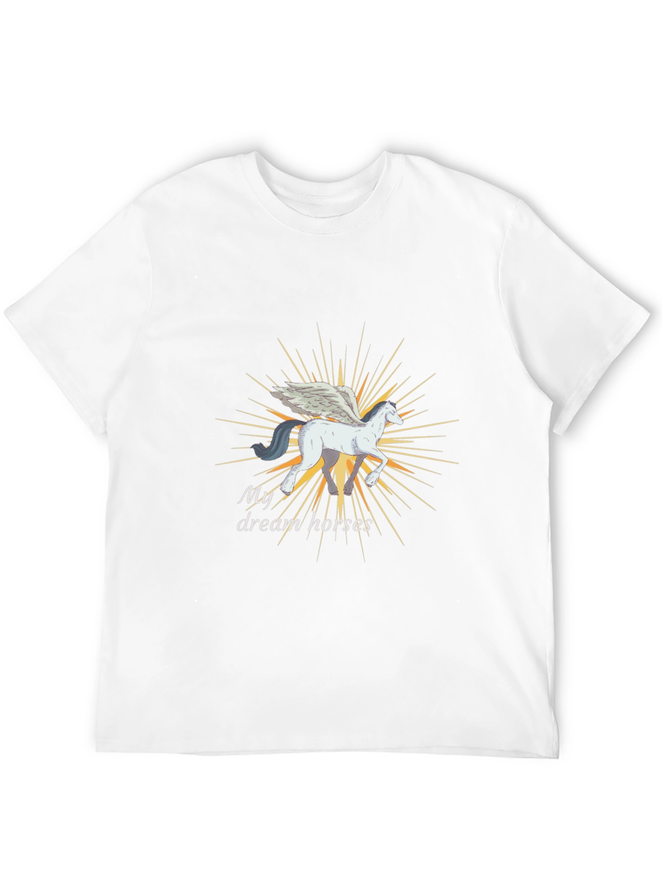 My Dream Horses T-Shirt - Pegasus Design