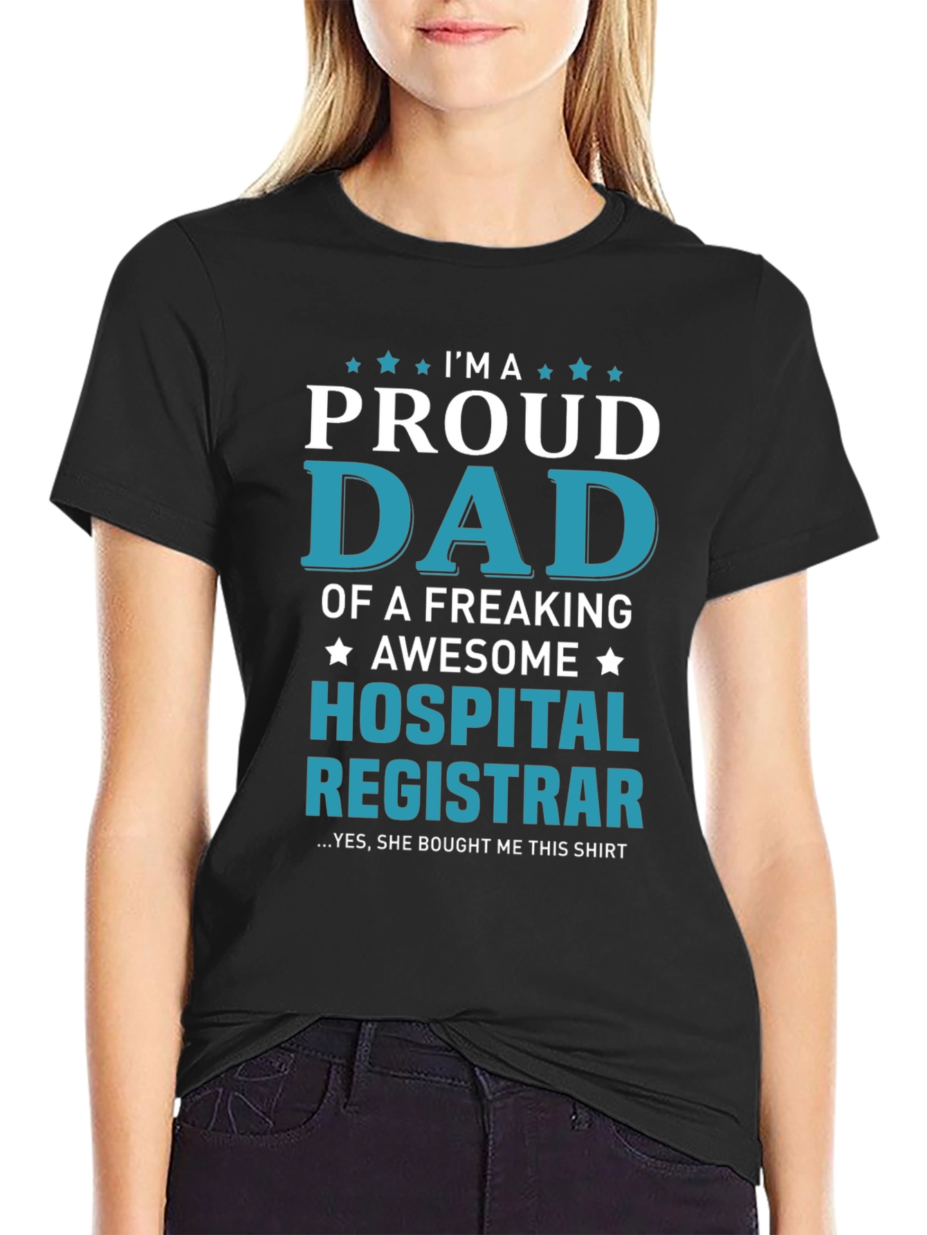 Proud Dad of Awesome Hospital Registrar T-Shirt