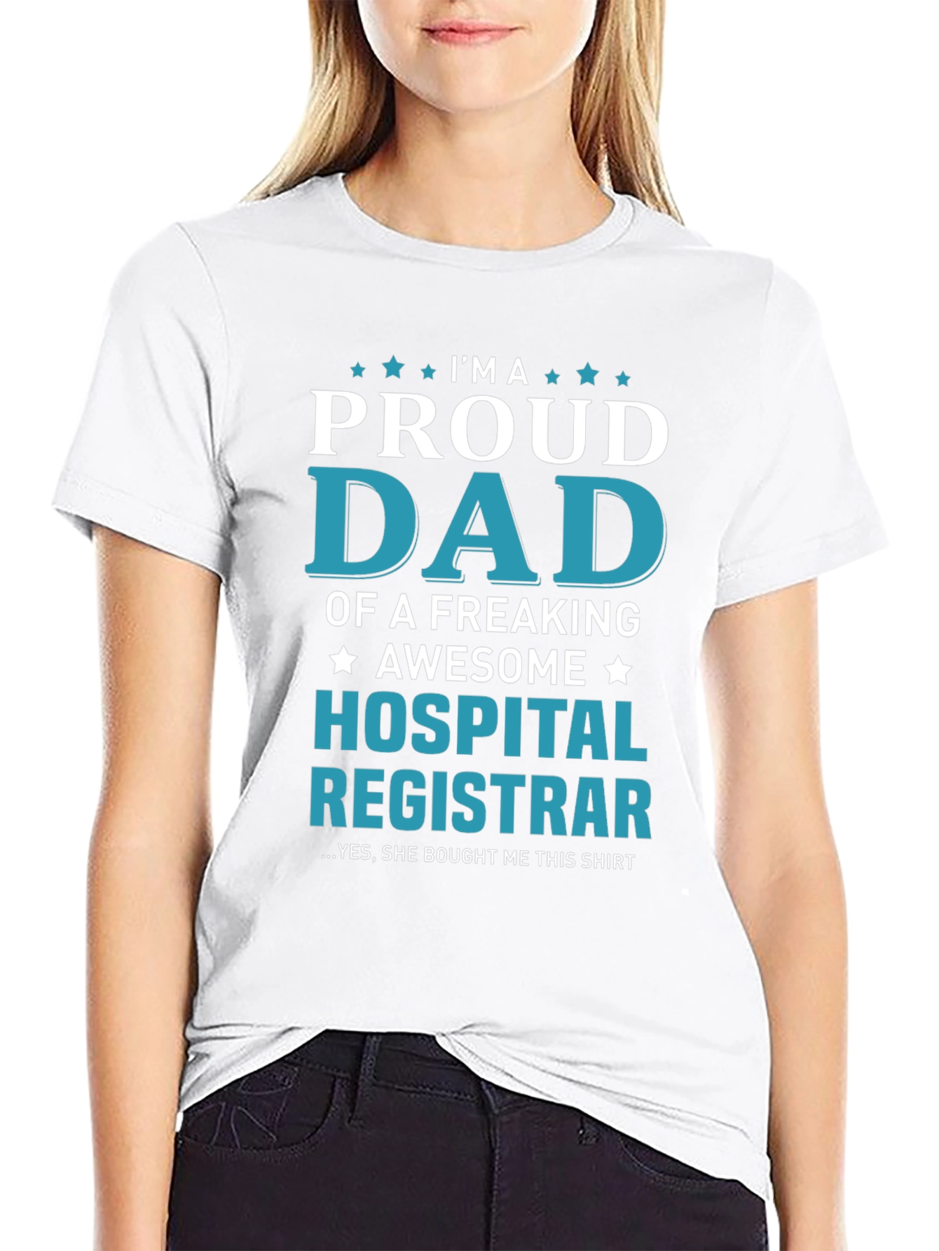Proud Dad of Awesome Hospital Registrar T-Shirt