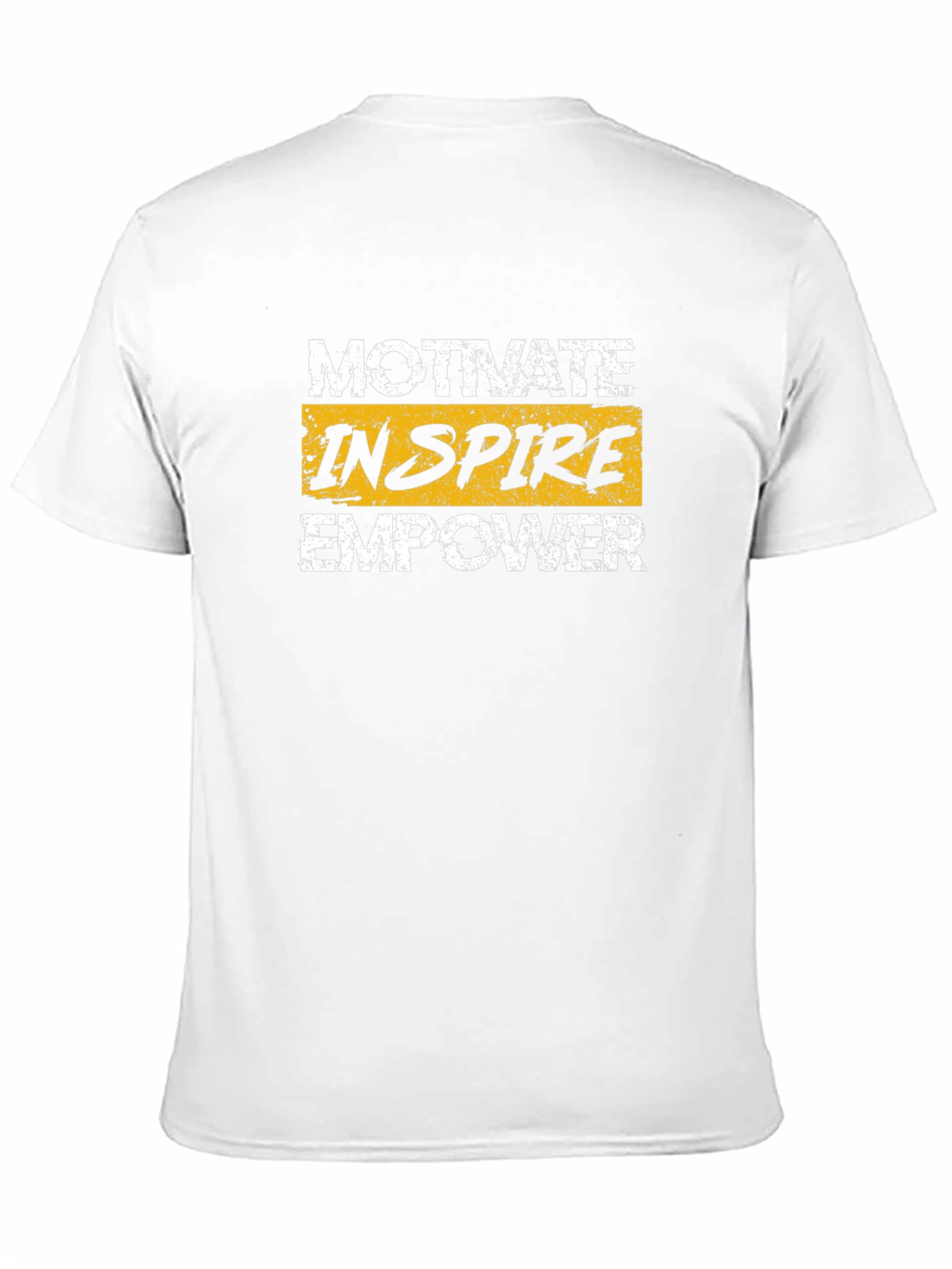 Motivate Inspire Empower Graphic Tee - Black