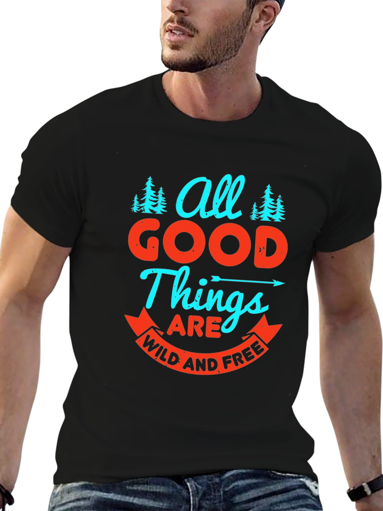 All Good Things Wild and Free Graphic Tee