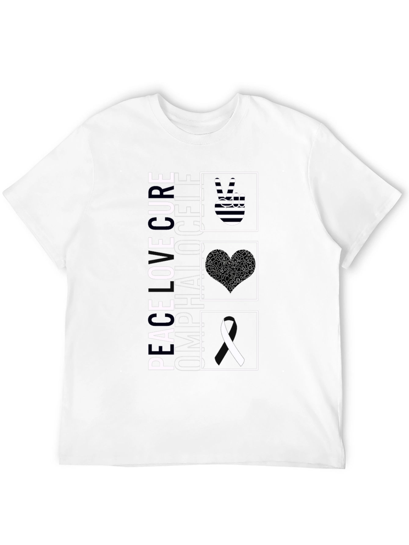 Peace Omphalocele Awareness T-Shirt