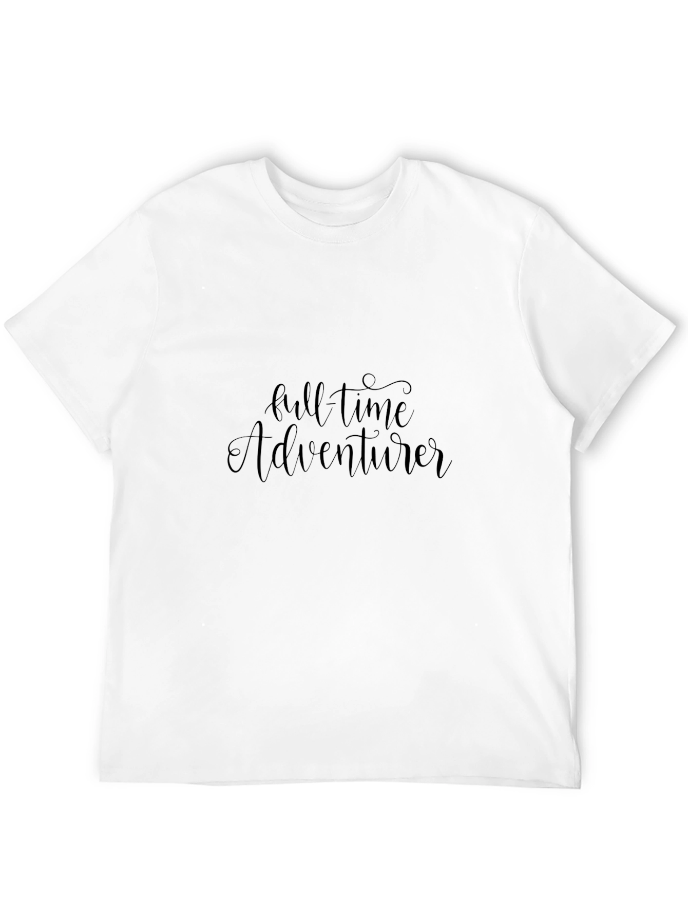 Full Time Adventurer Black T-Shirt