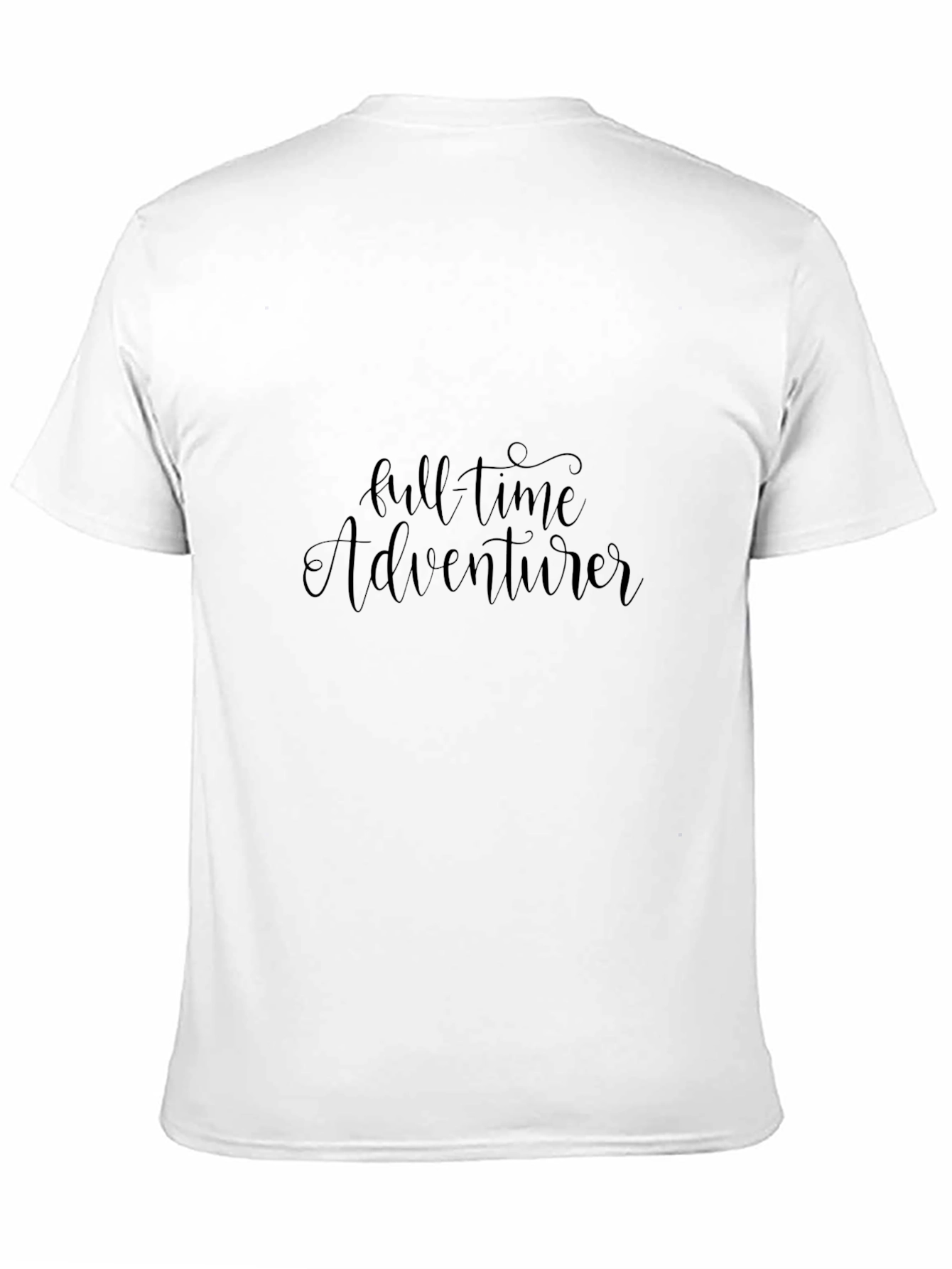 Full Time Adventurer Black T-Shirt