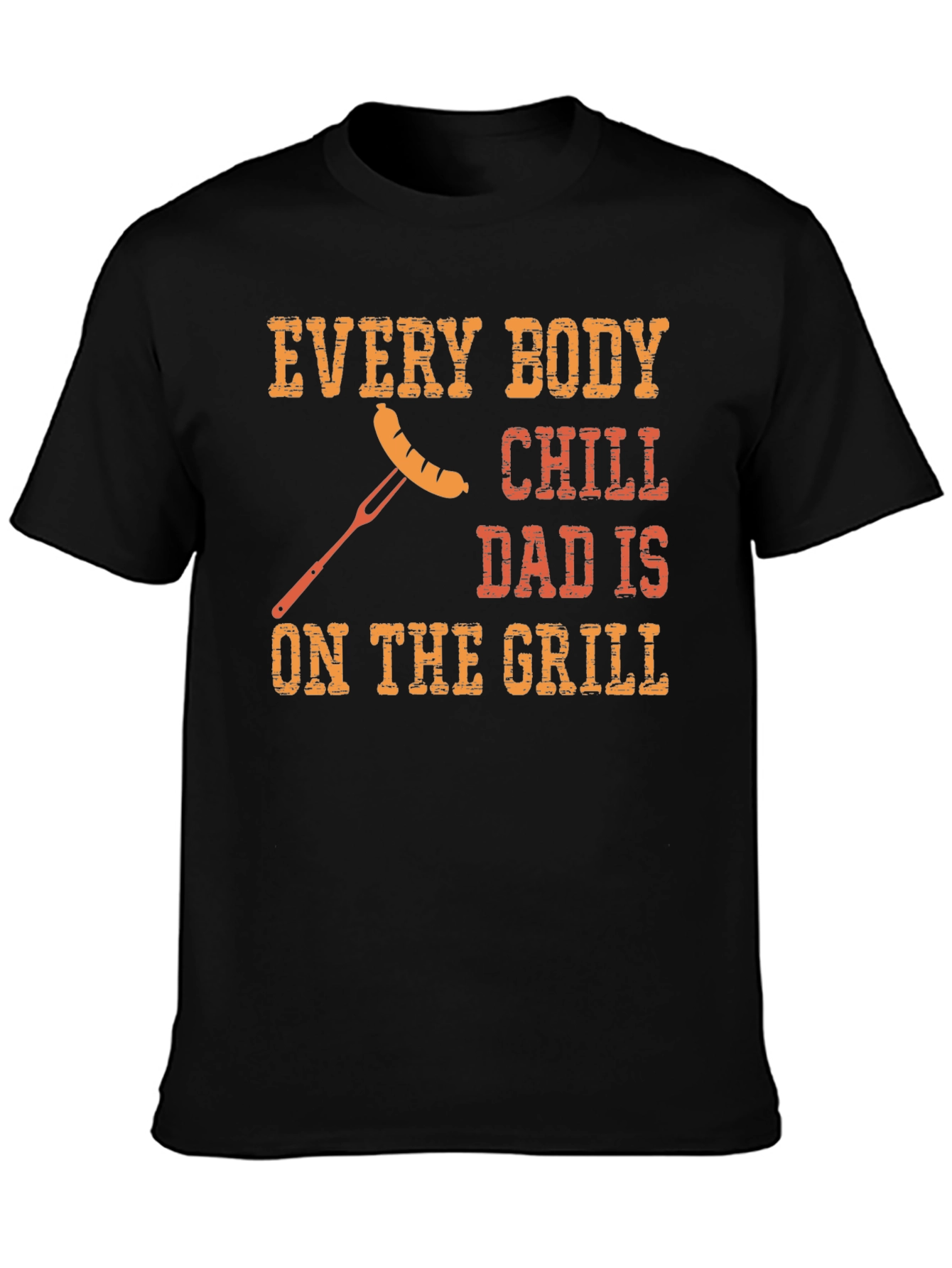 Dads Grill T-Shirt - Funny BBQ Summer Tee