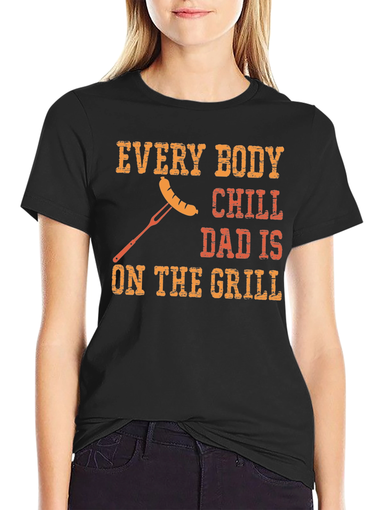 Dads Grill T-Shirt - Funny BBQ Summer Tee