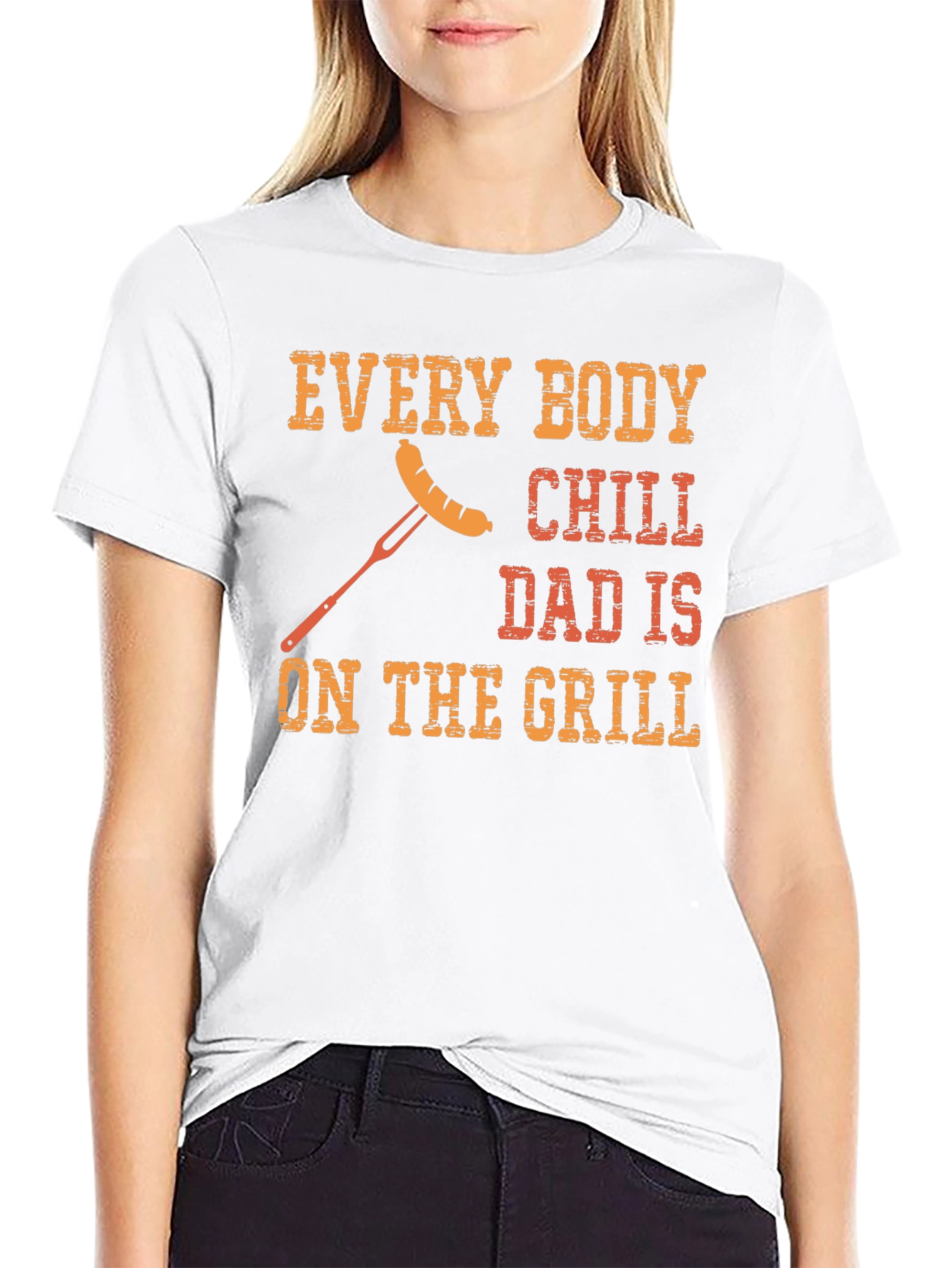 Dads Grill T-Shirt - Funny BBQ Summer Tee