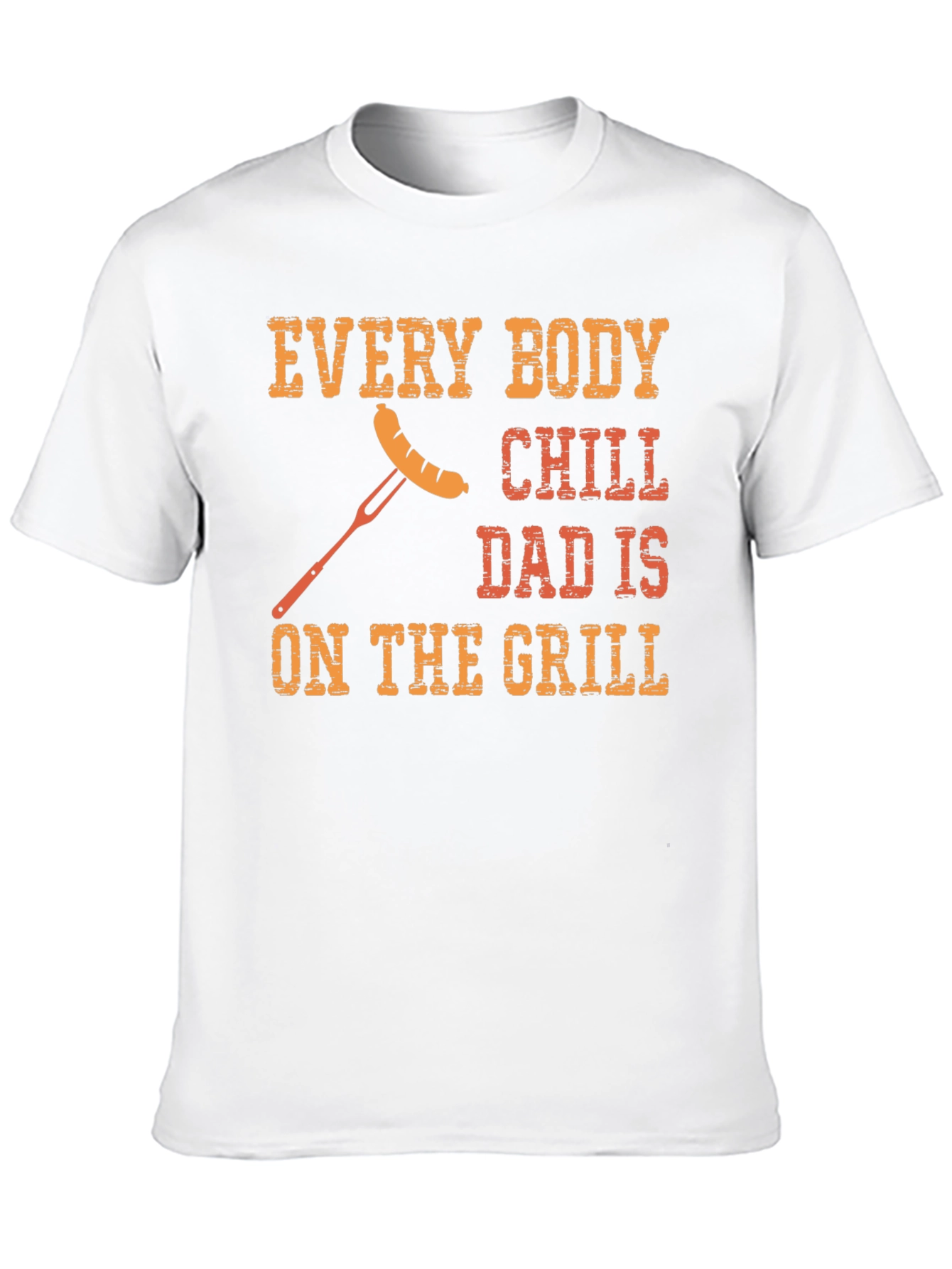 Dads Grill T-Shirt - Funny BBQ Summer Tee