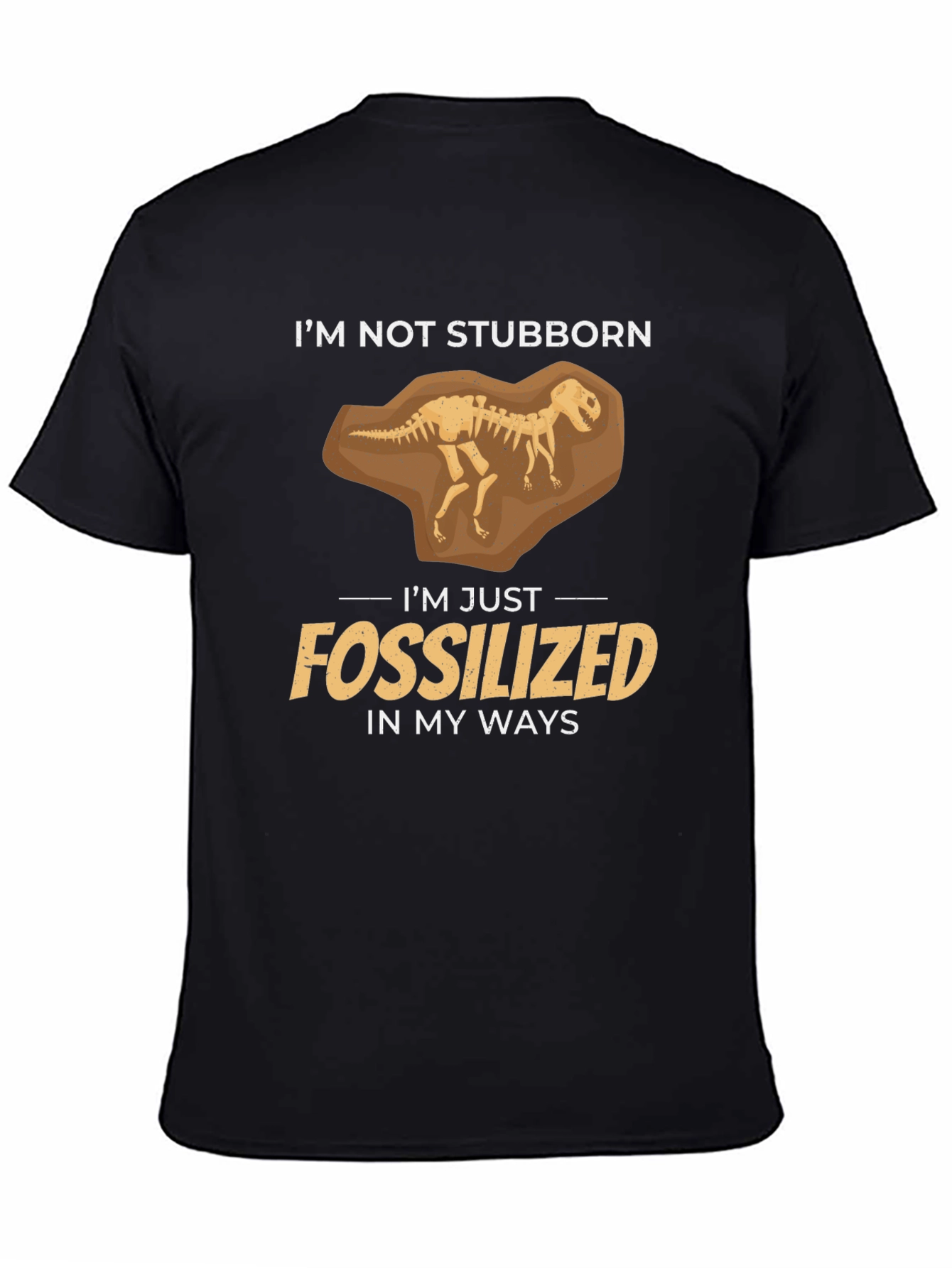Fossilized Funny Graphic T-Shirt