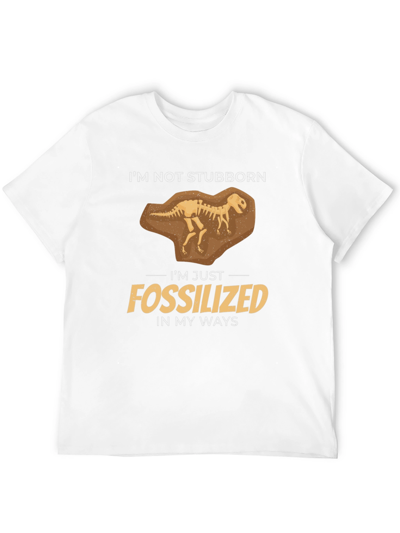 Fossilized Funny Graphic T-Shirt