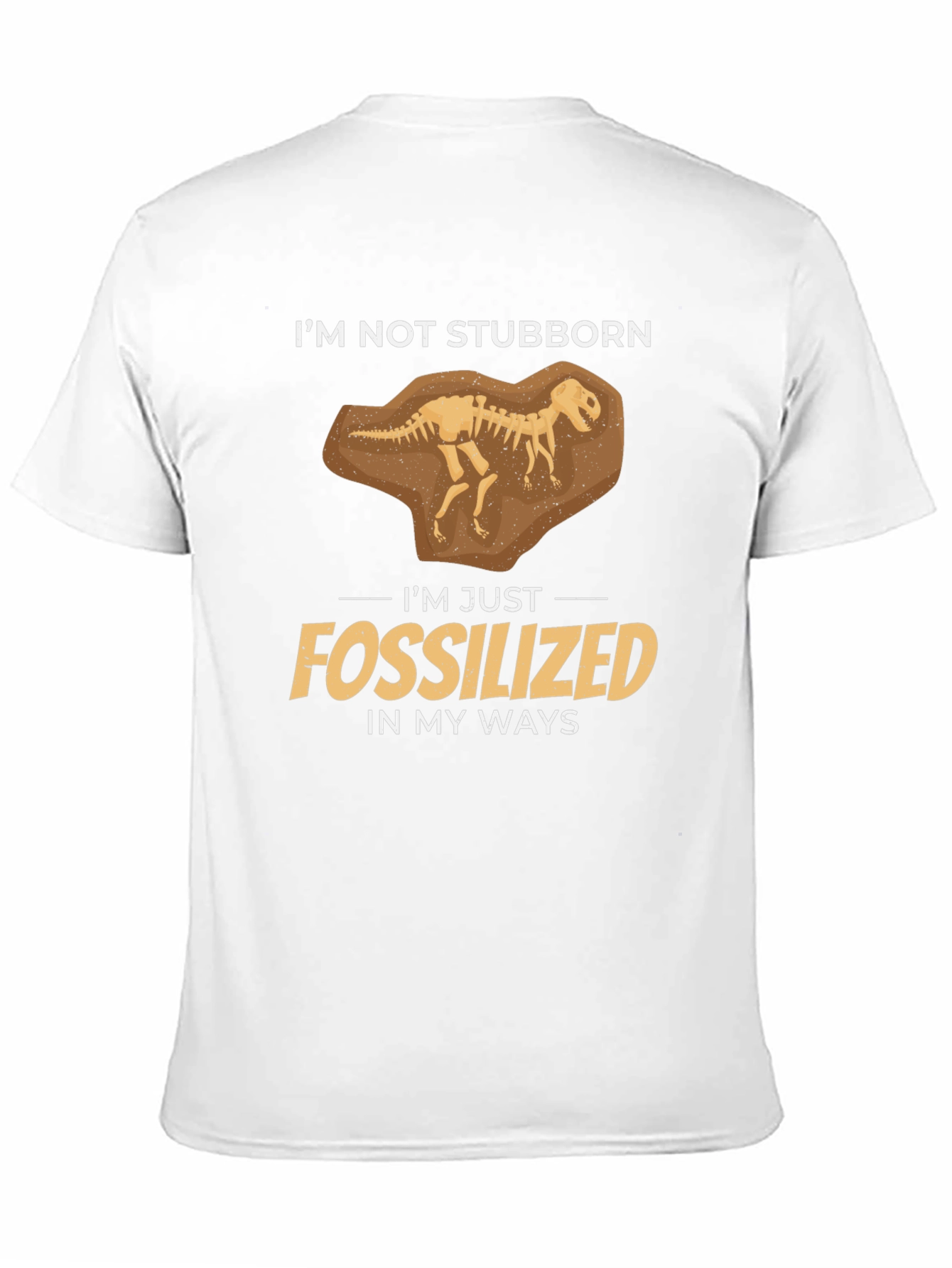 Fossilized Funny Graphic T-Shirt